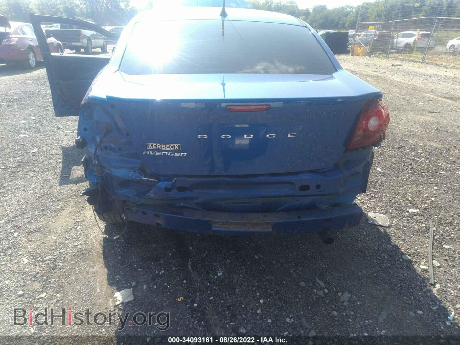 2013 DODGE AVENGER - VIN: 1C3CDZAB5DN554704 - Photo 6