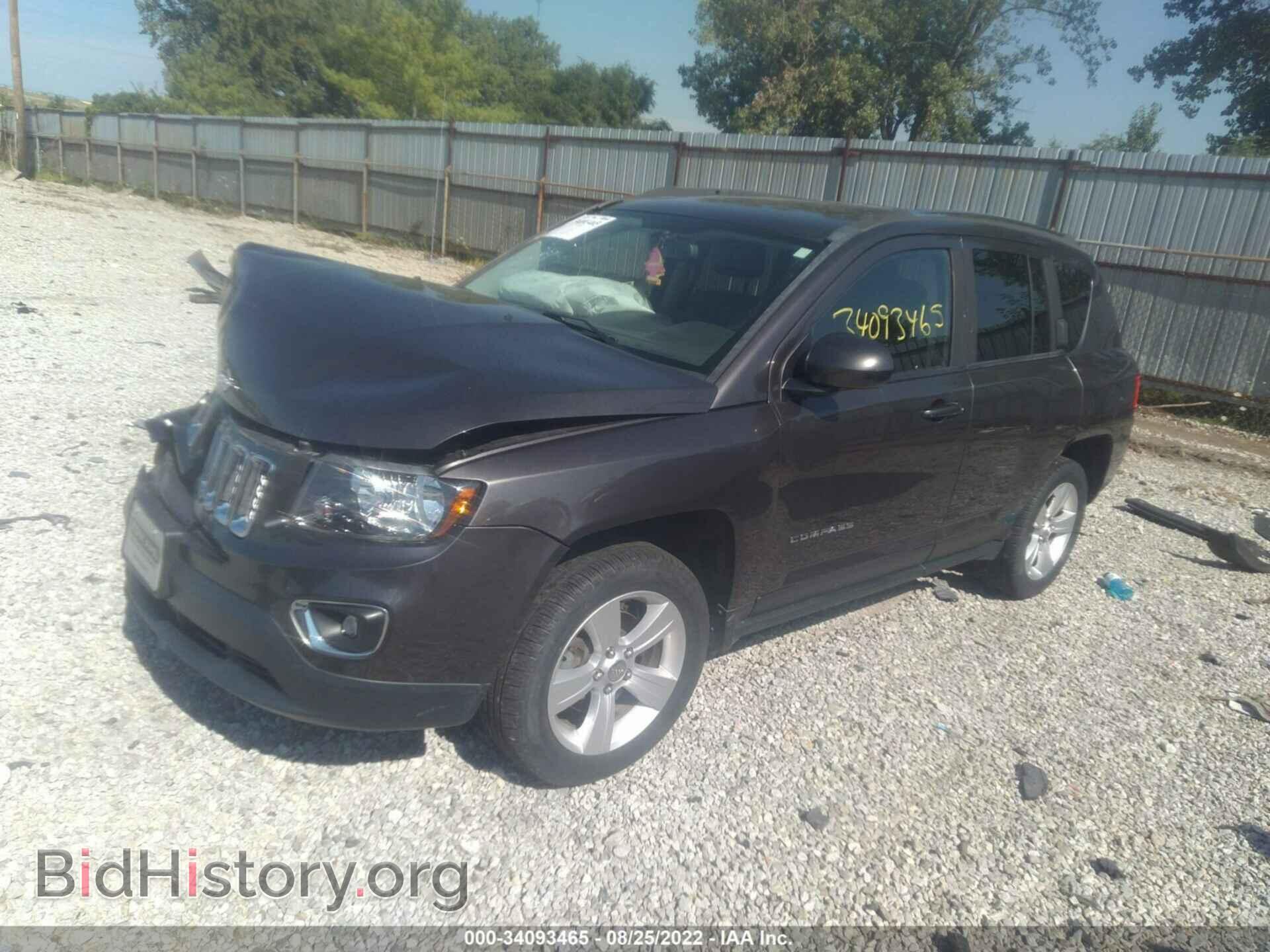 2015 JEEP COMPASS - VIN: 1C4NJCEA0FD335668 - Фото 2