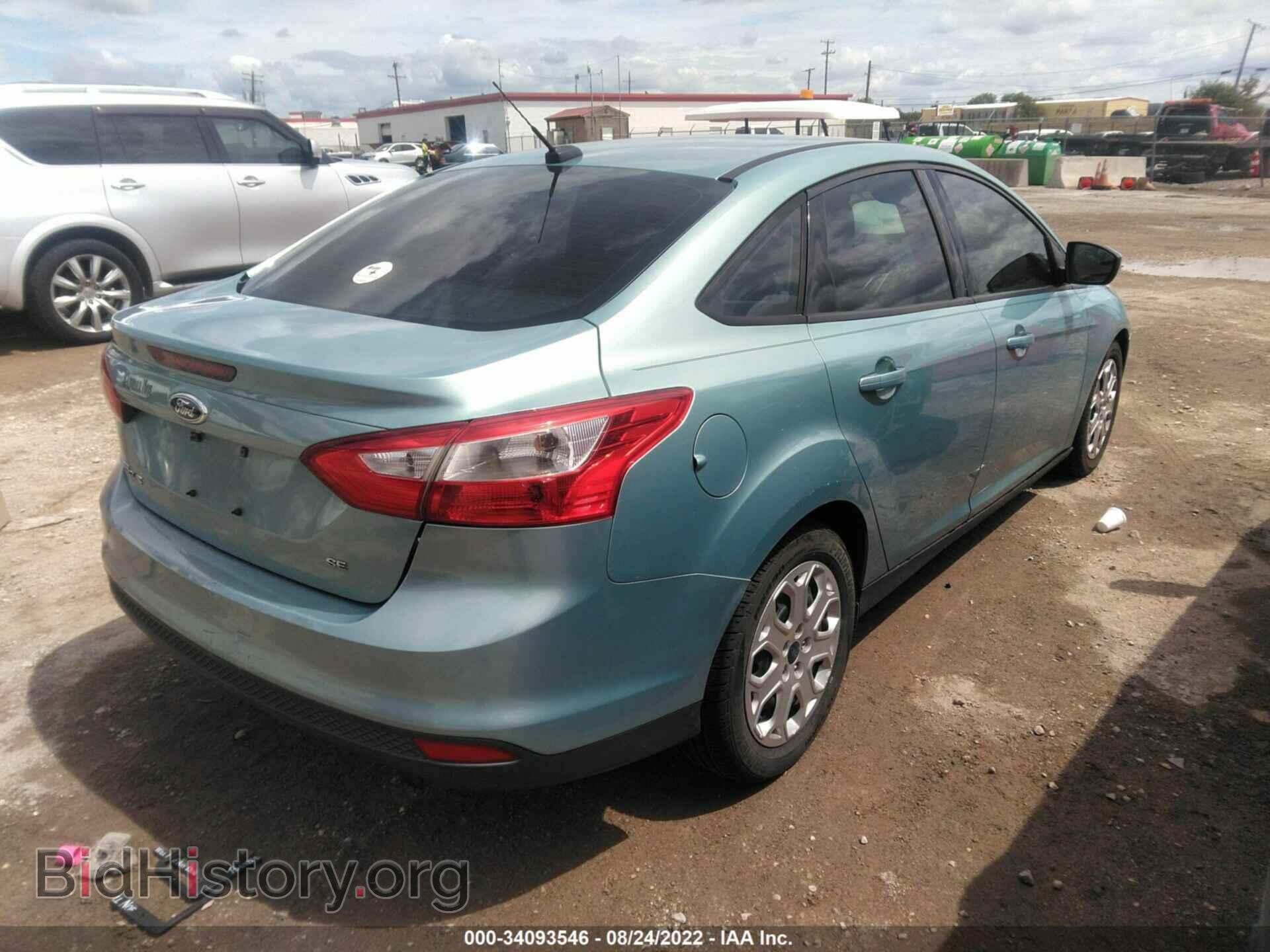 2012 FORD FOCUS - VIN: 1FAHP3F24CL304577 - Фото 4