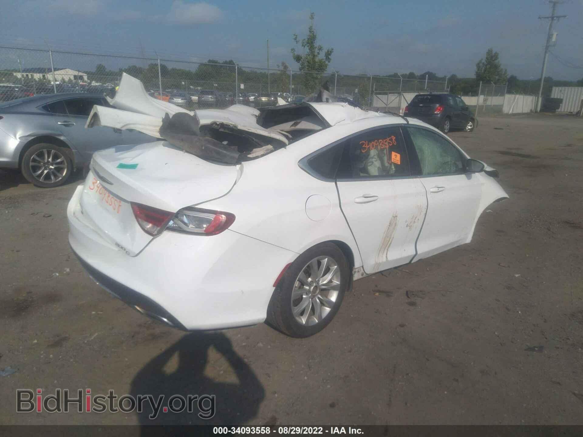 2015 CHRYSLER 200 - VIN: 1C3CCCCG7FN633660 - Фото 4