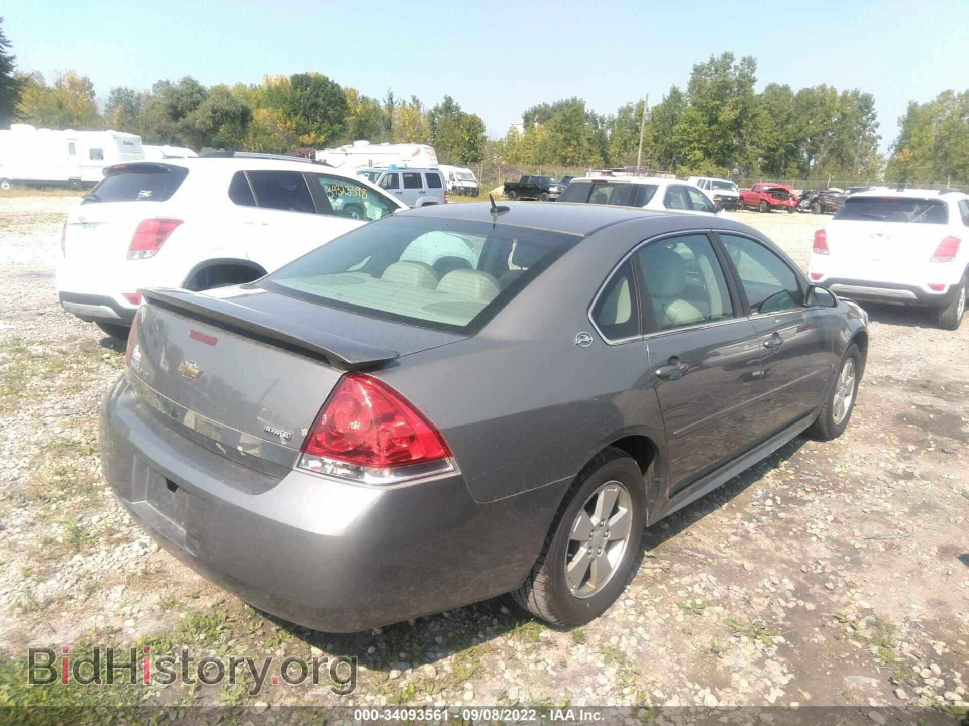 2009 CHEVROLET IMPALA - VIN: 2G1WT57K191111219 - Фото 4
