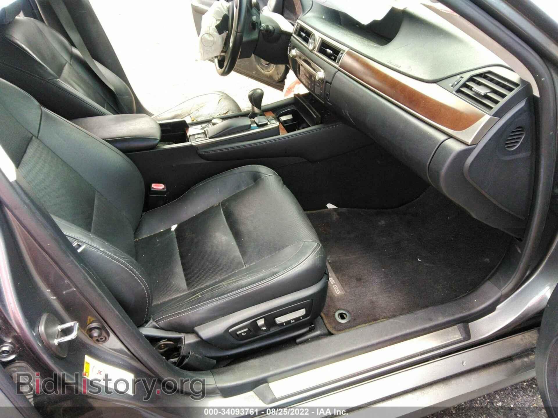 2014 LEXUS GS 350 - VIN: JTHBE1BL3E5040878 - Фото 5