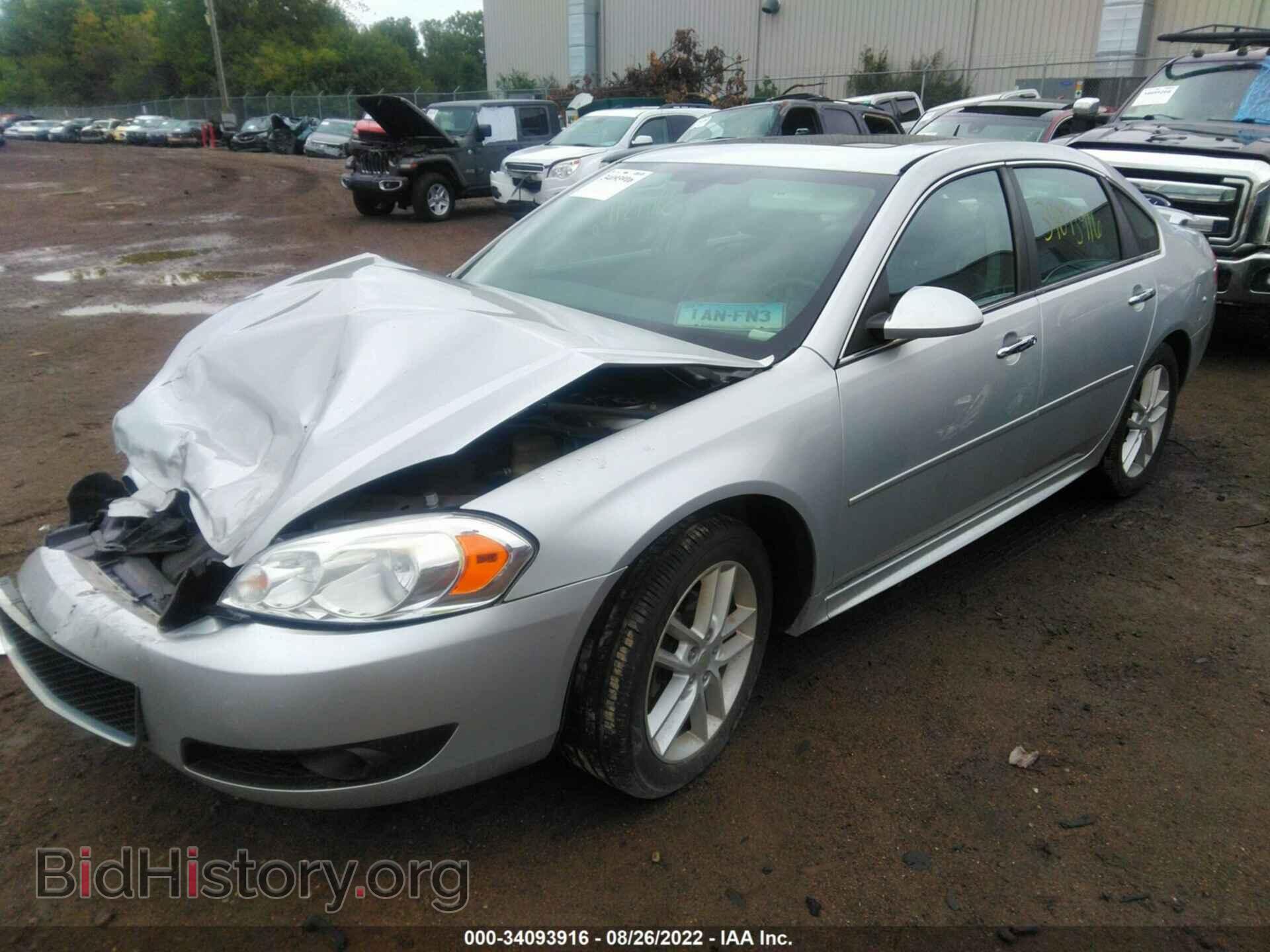 2012 CHEVROLET IMPALA - VIN: 2G1WC5E36C1200335 - Фото 2