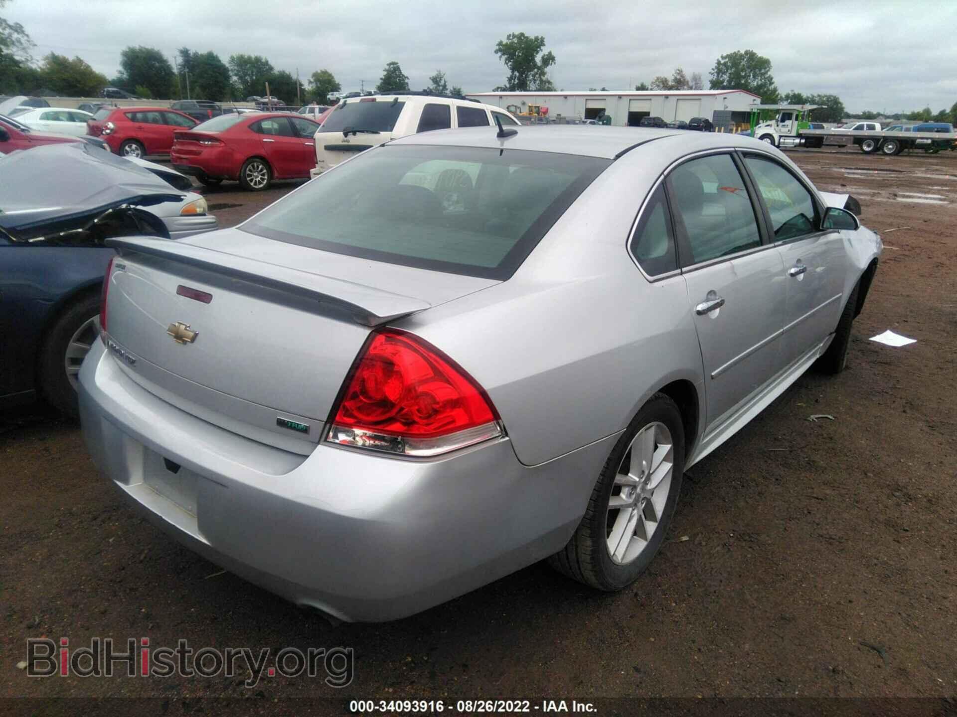 2012 CHEVROLET IMPALA - VIN: 2G1WC5E36C1200335 - Фото 4
