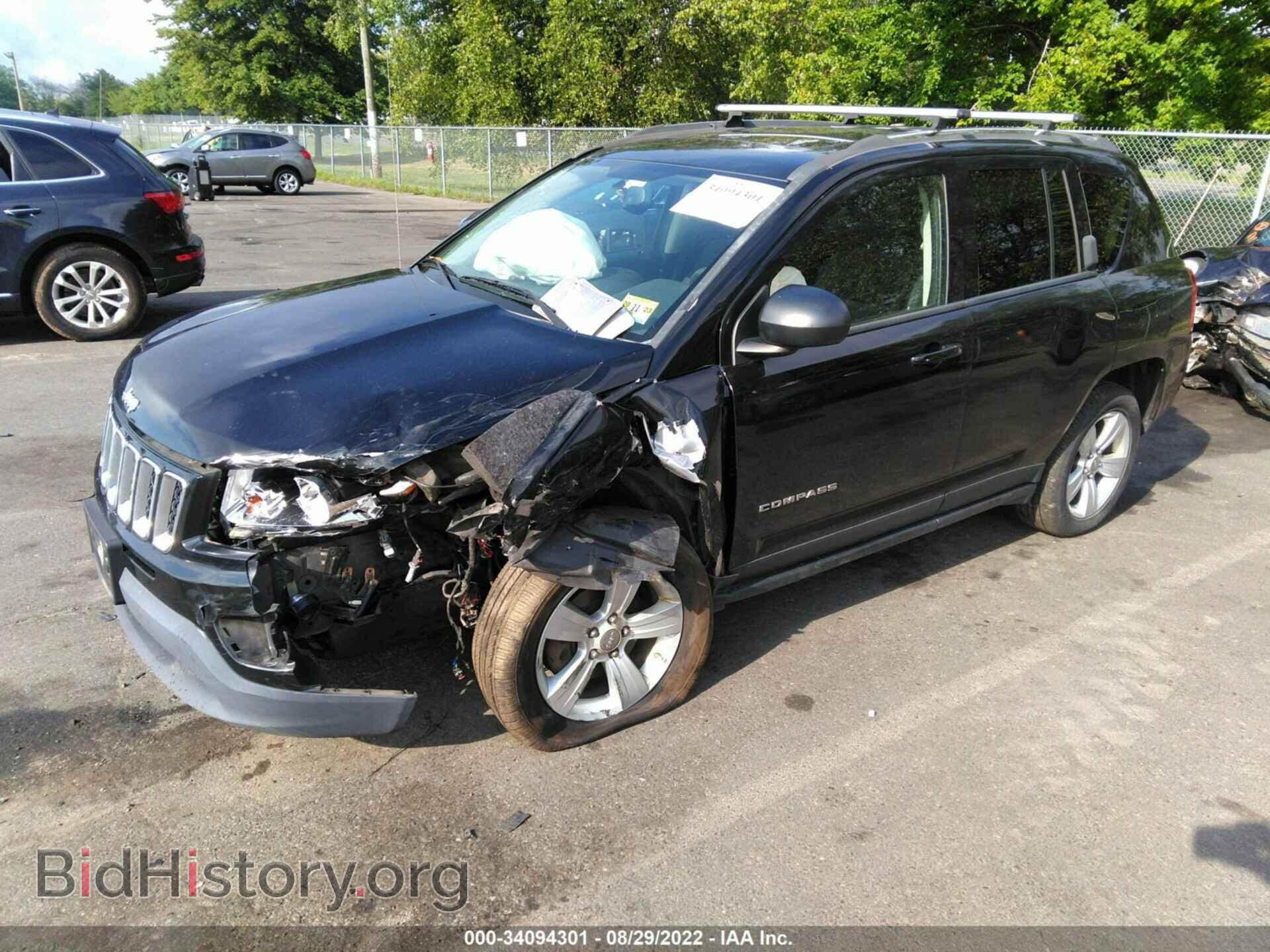 2012 JEEP COMPASS - VIN: 1C4NJDEB4CD625907 - Фото 2