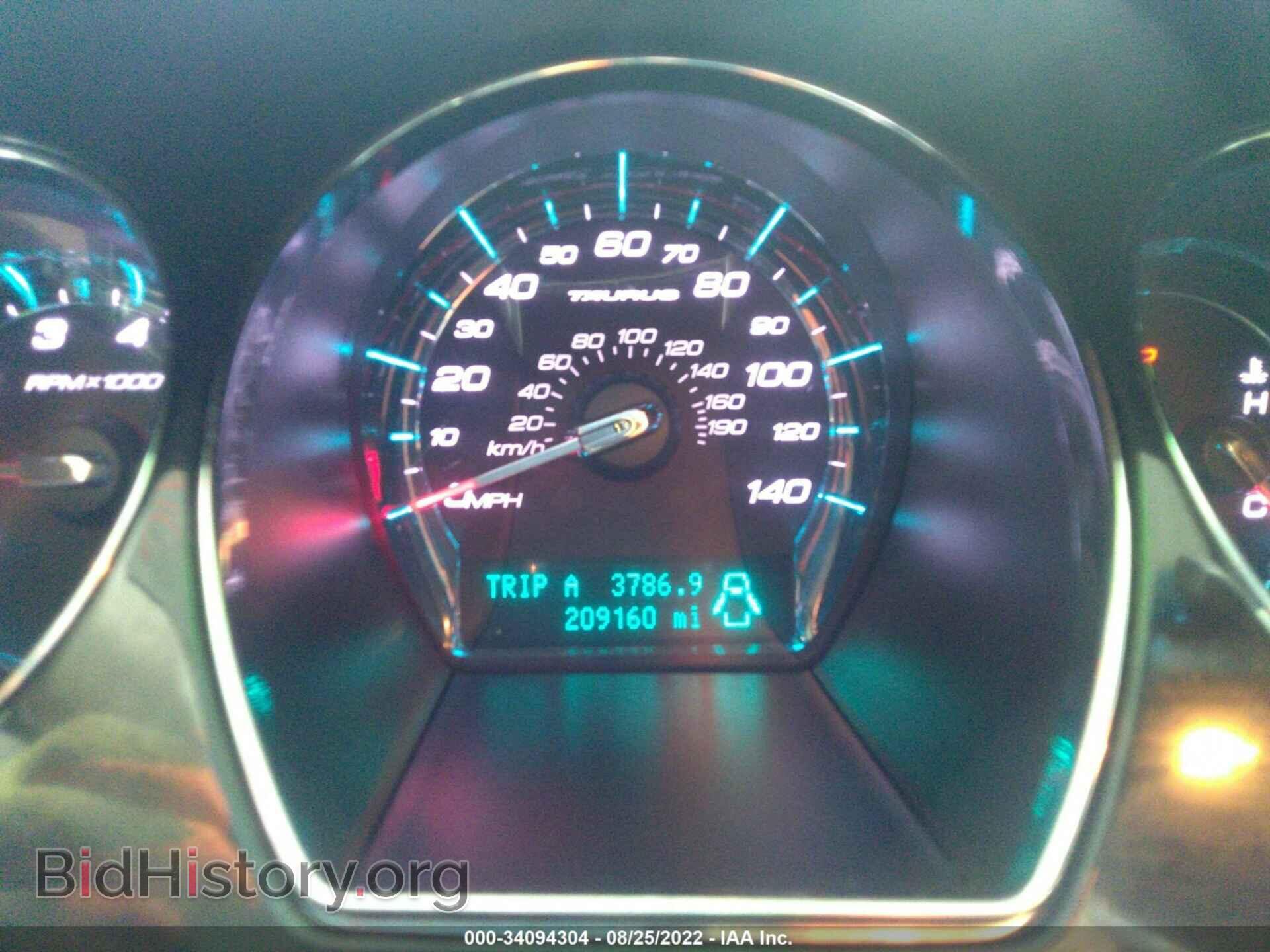 2011 FORD TAURUS - VIN: 1FAHP2FW1BG136014 - Фото 7