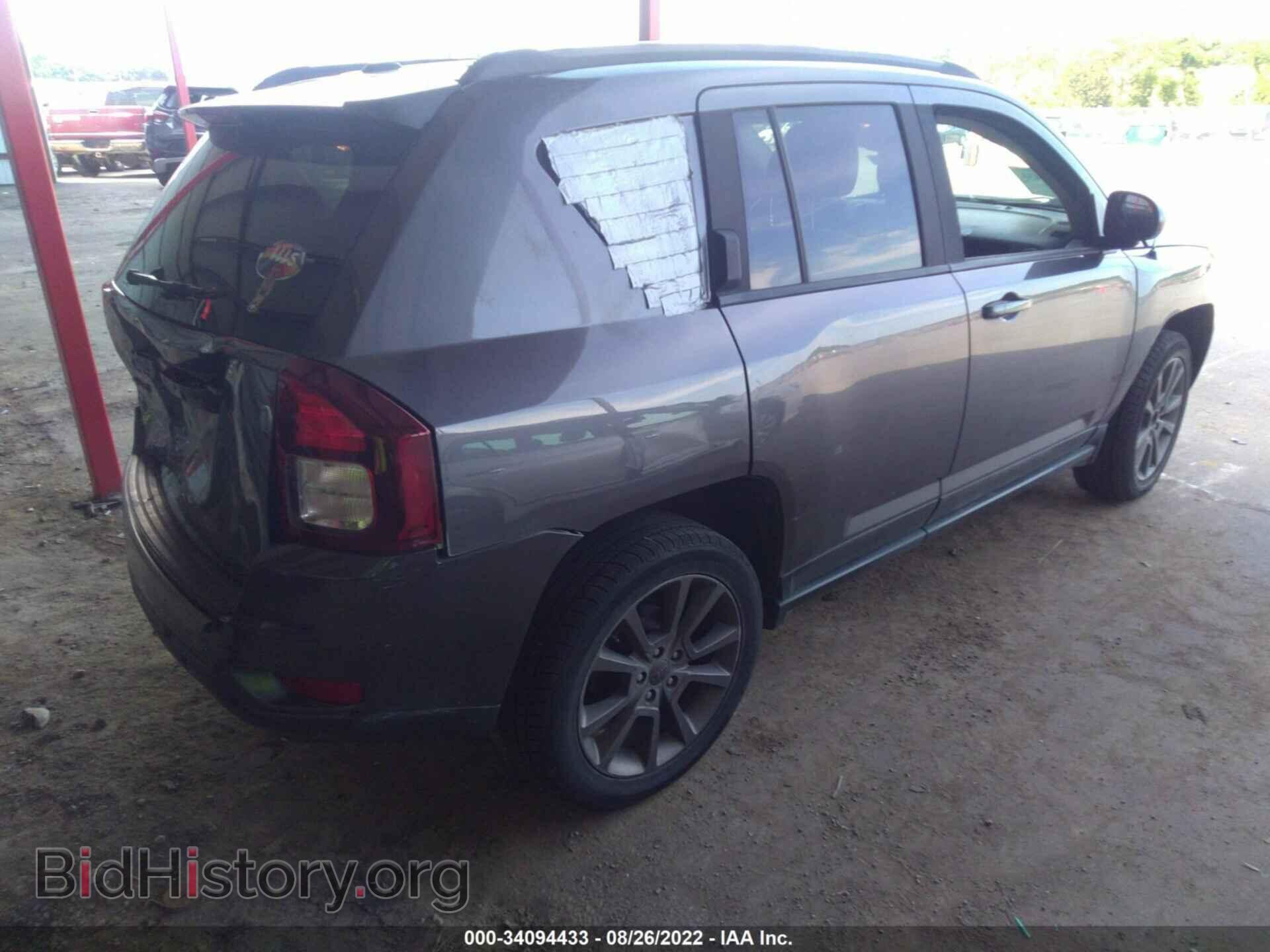 2016 JEEP COMPASS - VIN: 1C4NJDBB7GD673458 - Фото 4