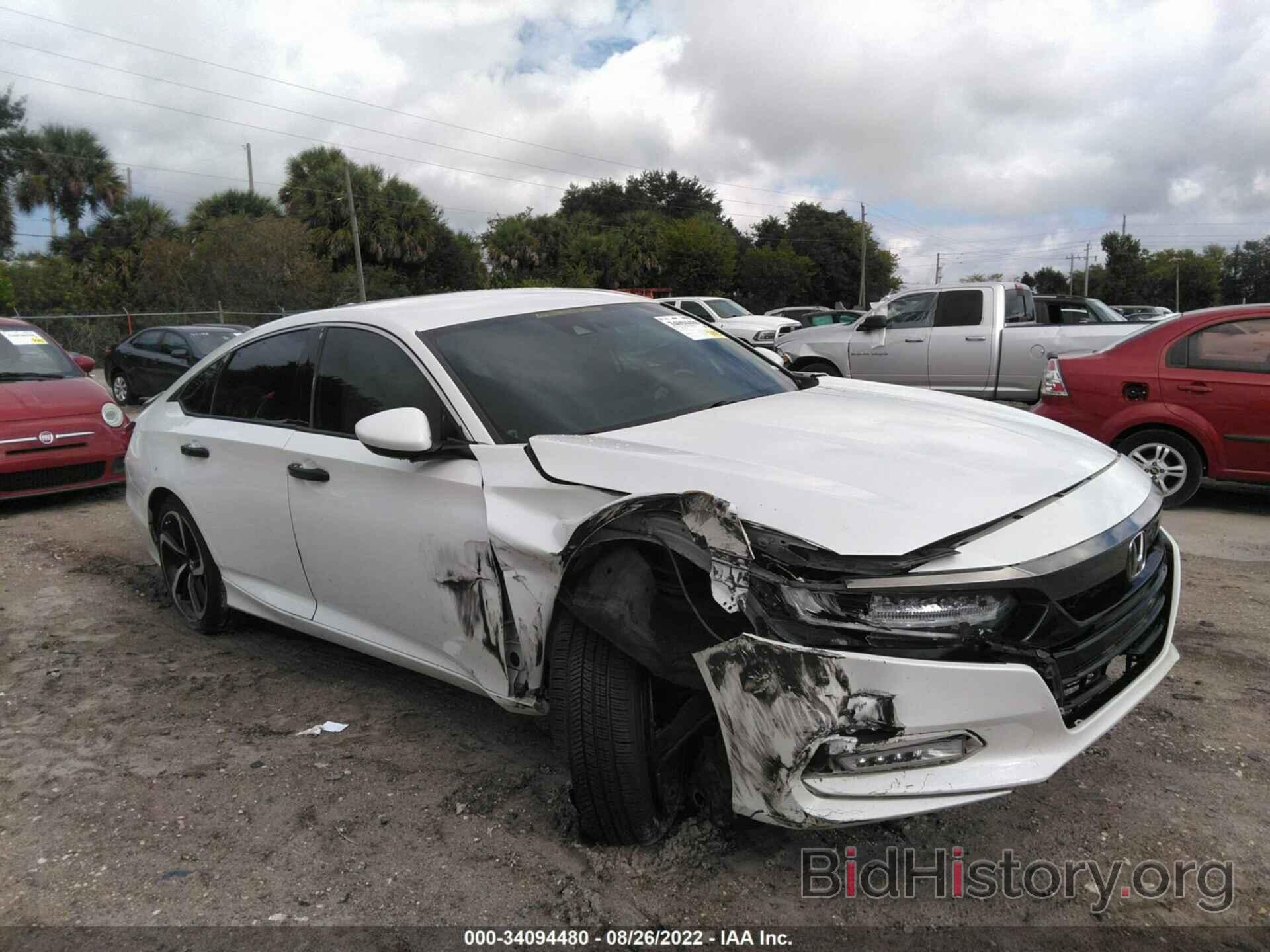 Photo 1HGCV1F34KA047598 - HONDA ACCORD SEDAN 2019