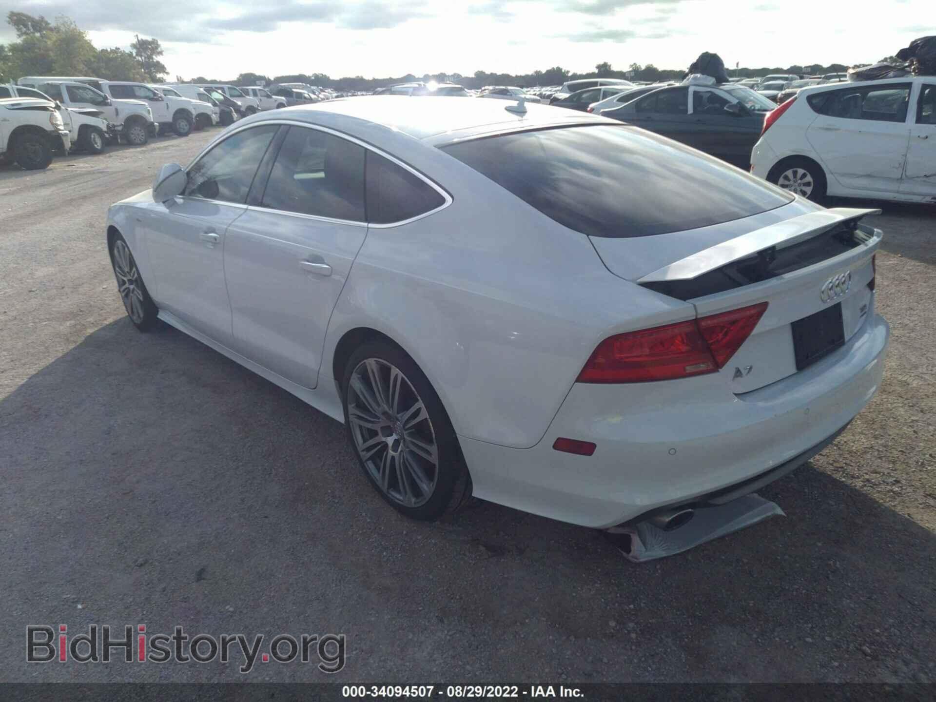2014 AUDI A7 - VIN: WAU2MAFC4EN075652 - Фото 3