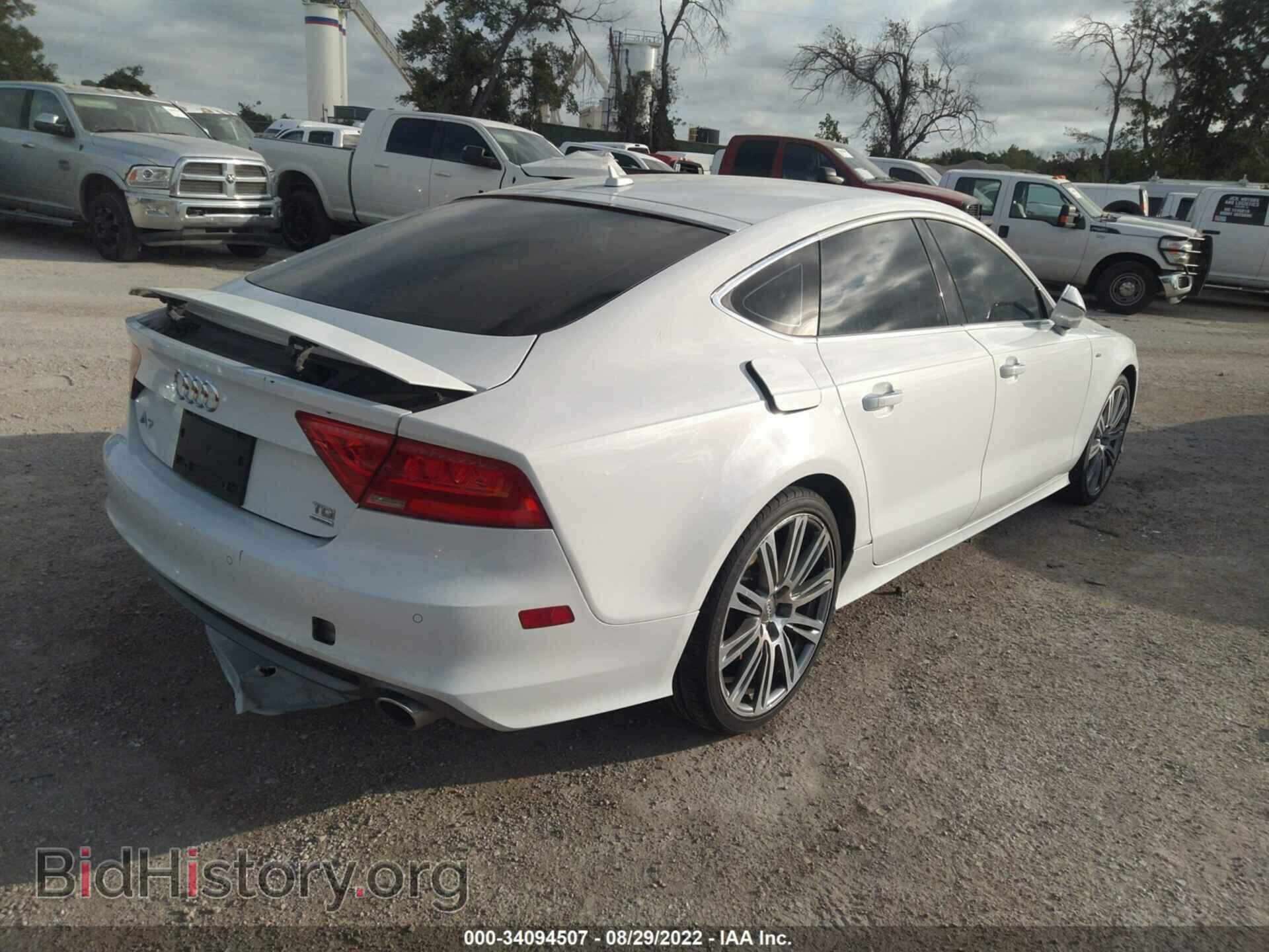 2014 AUDI A7 - VIN: WAU2MAFC4EN075652 - Фото 4