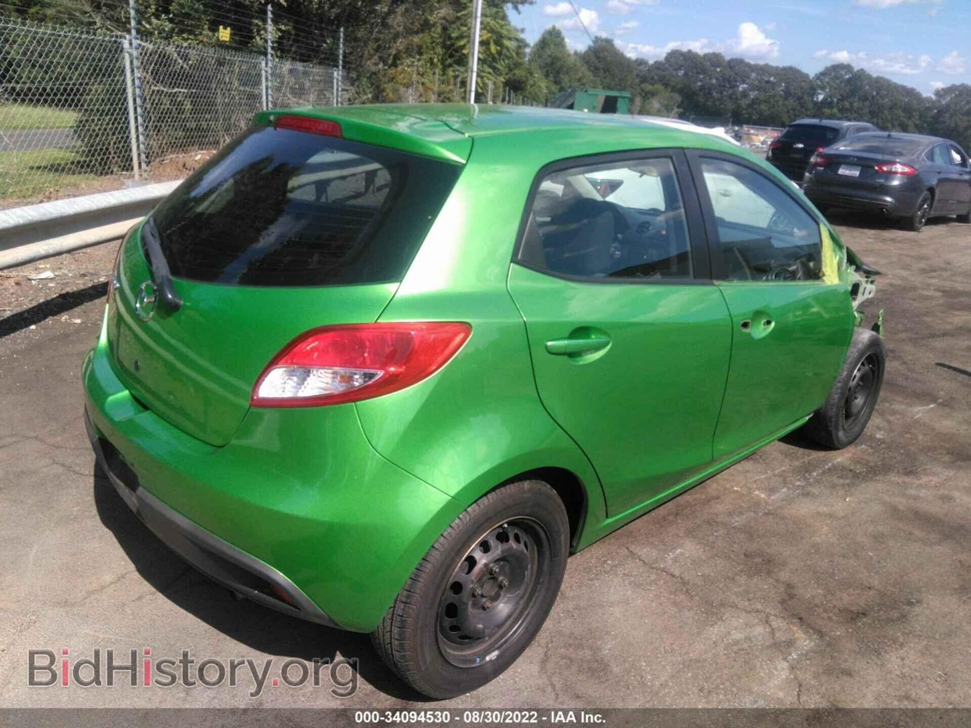 2012 MAZDA MAZDA2 - VIN: JM1DE1KY6C0132311 - Фото 4