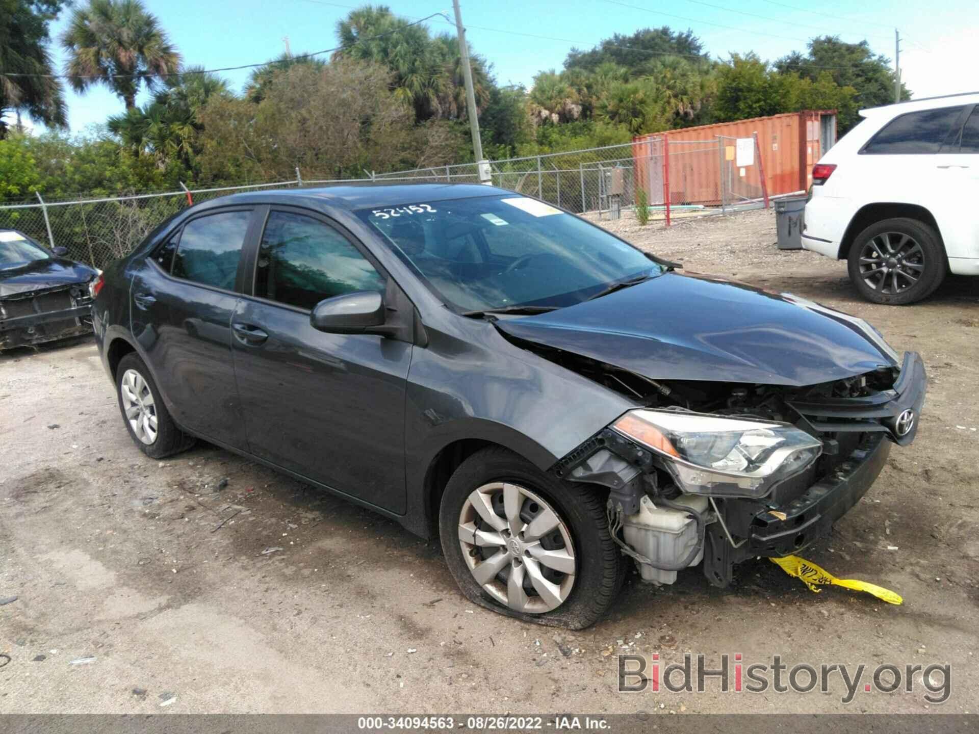 Photo 2T1BURHE9EC108597 - TOYOTA COROLLA 2014