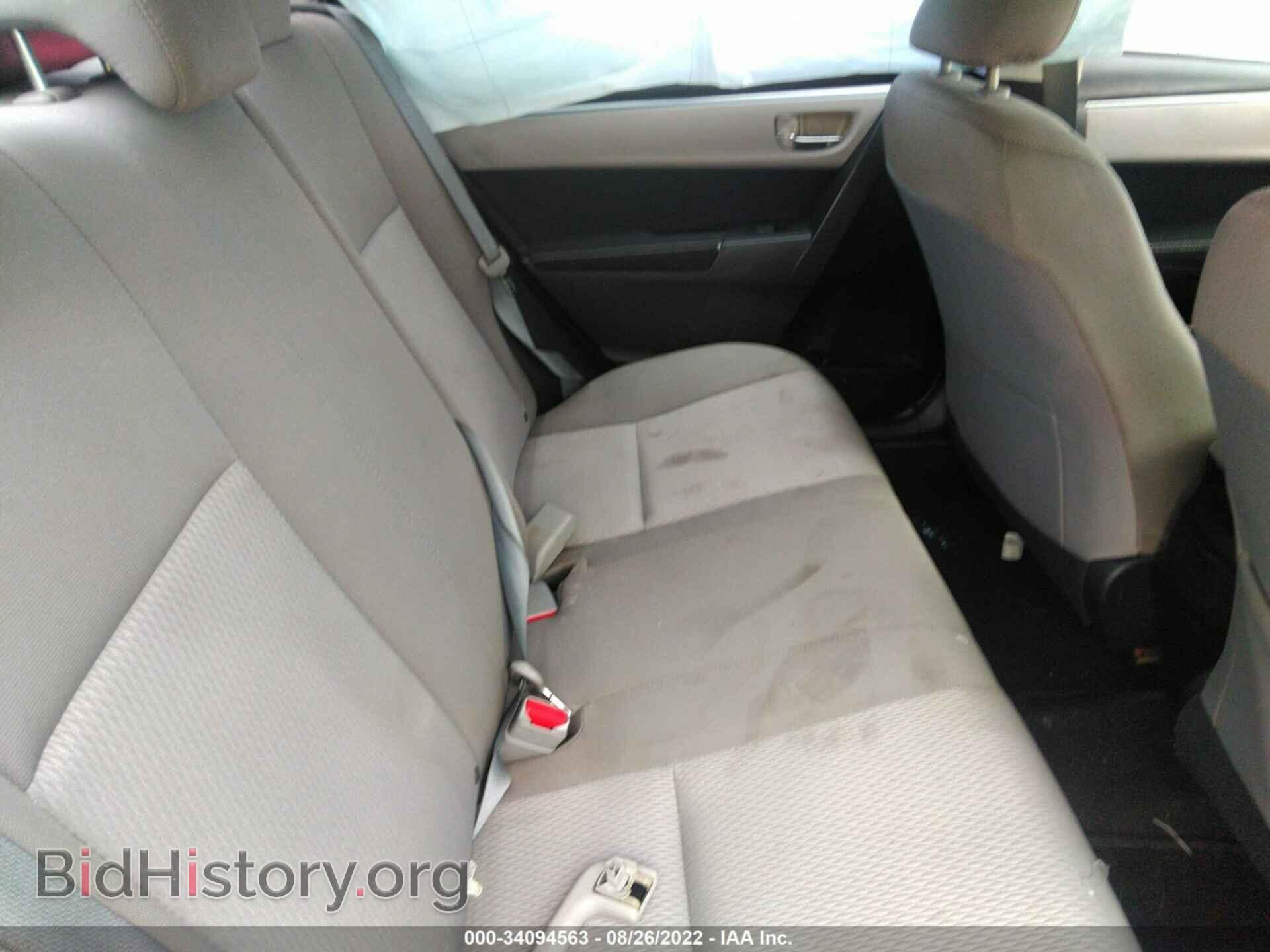 2014 TOYOTA COROLLA - VIN: 2T1BURHE9EC108597 - Фото 8