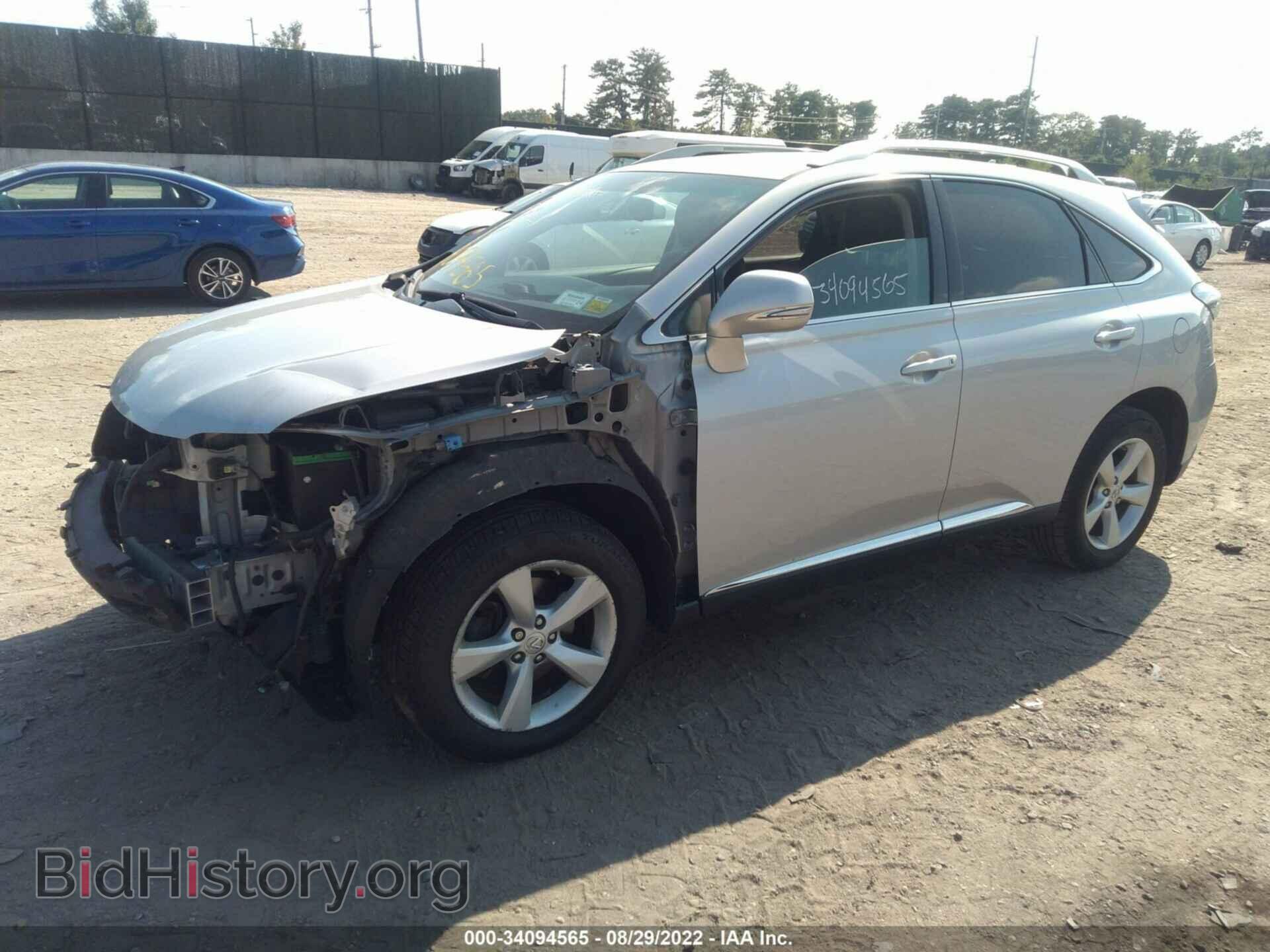 2010 LEXUS RX 350 - VIN: 2T2BK1BA8AC004637 - Фото 2