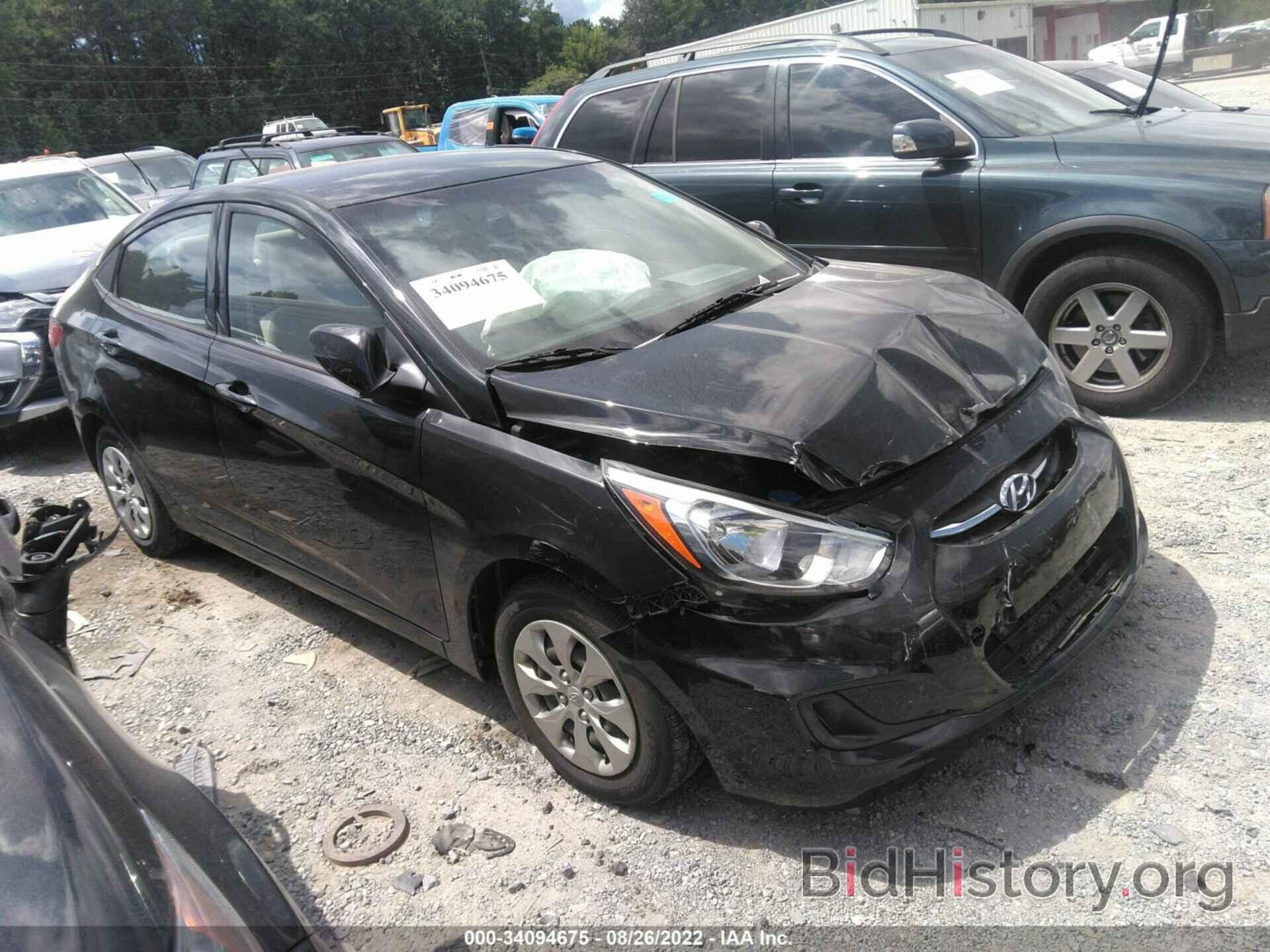 Photo KMHCT4AE1GU162739 - HYUNDAI ACCENT 2016