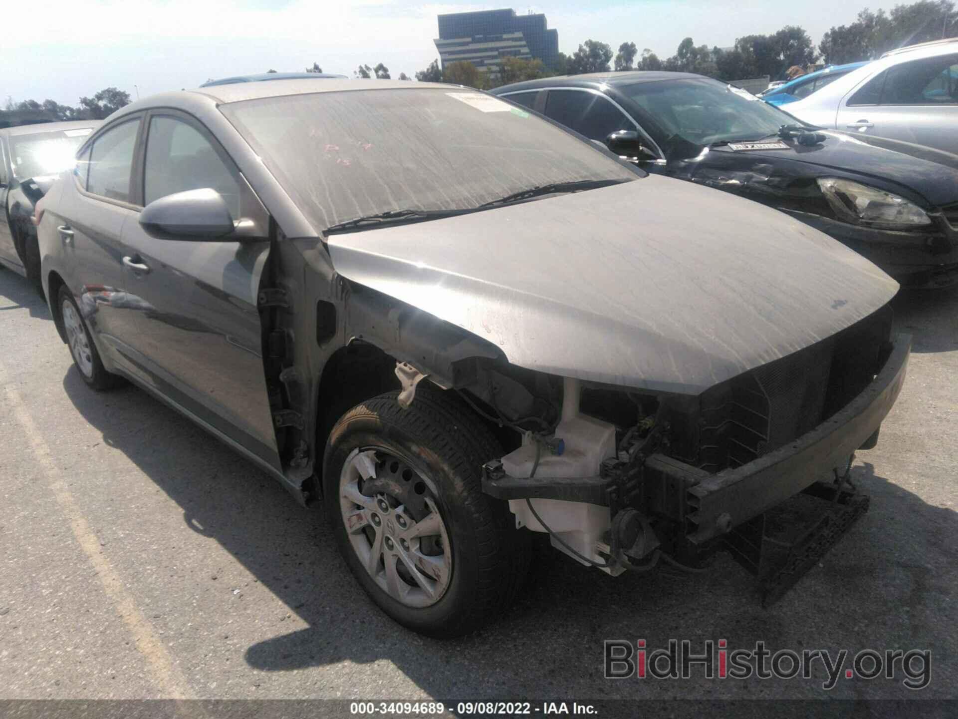 Photo KMHD74LFXHU328336 - HYUNDAI ELANTRA 2017