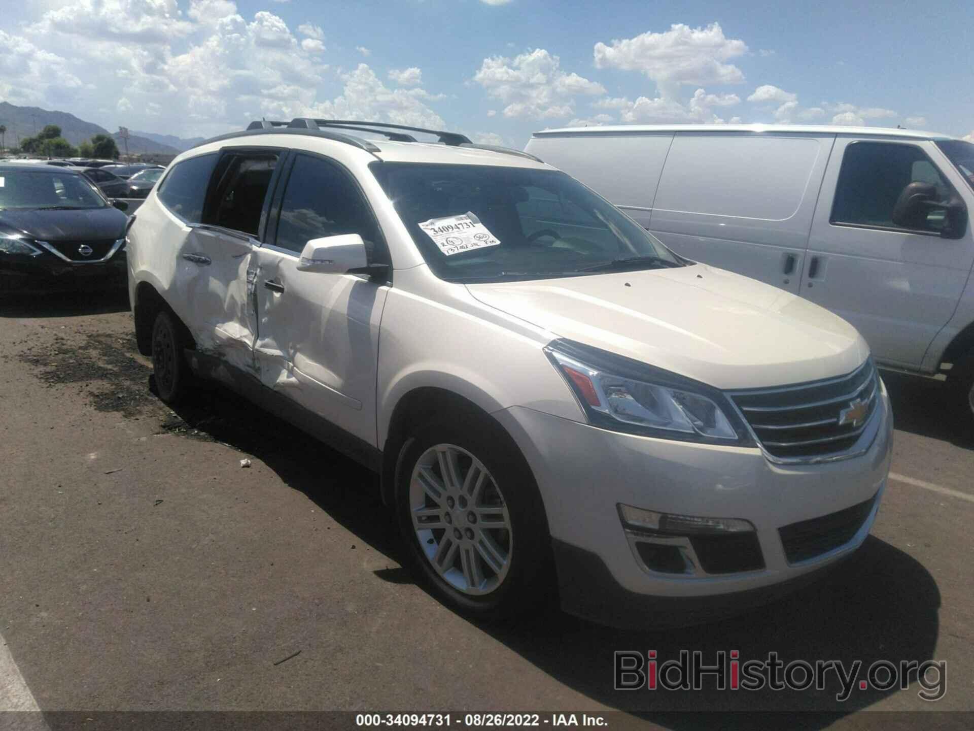 Фотография 1GNKRGKD9EJ355507 - CHEVROLET TRAVERSE 2014