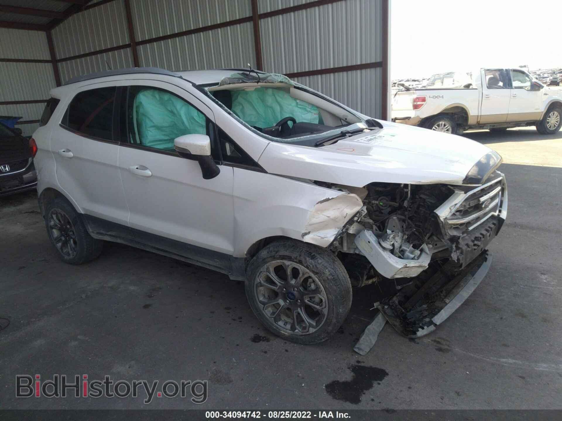 Фотография MAJ6S3KL0KC310962 - FORD ECOSPORT 2019