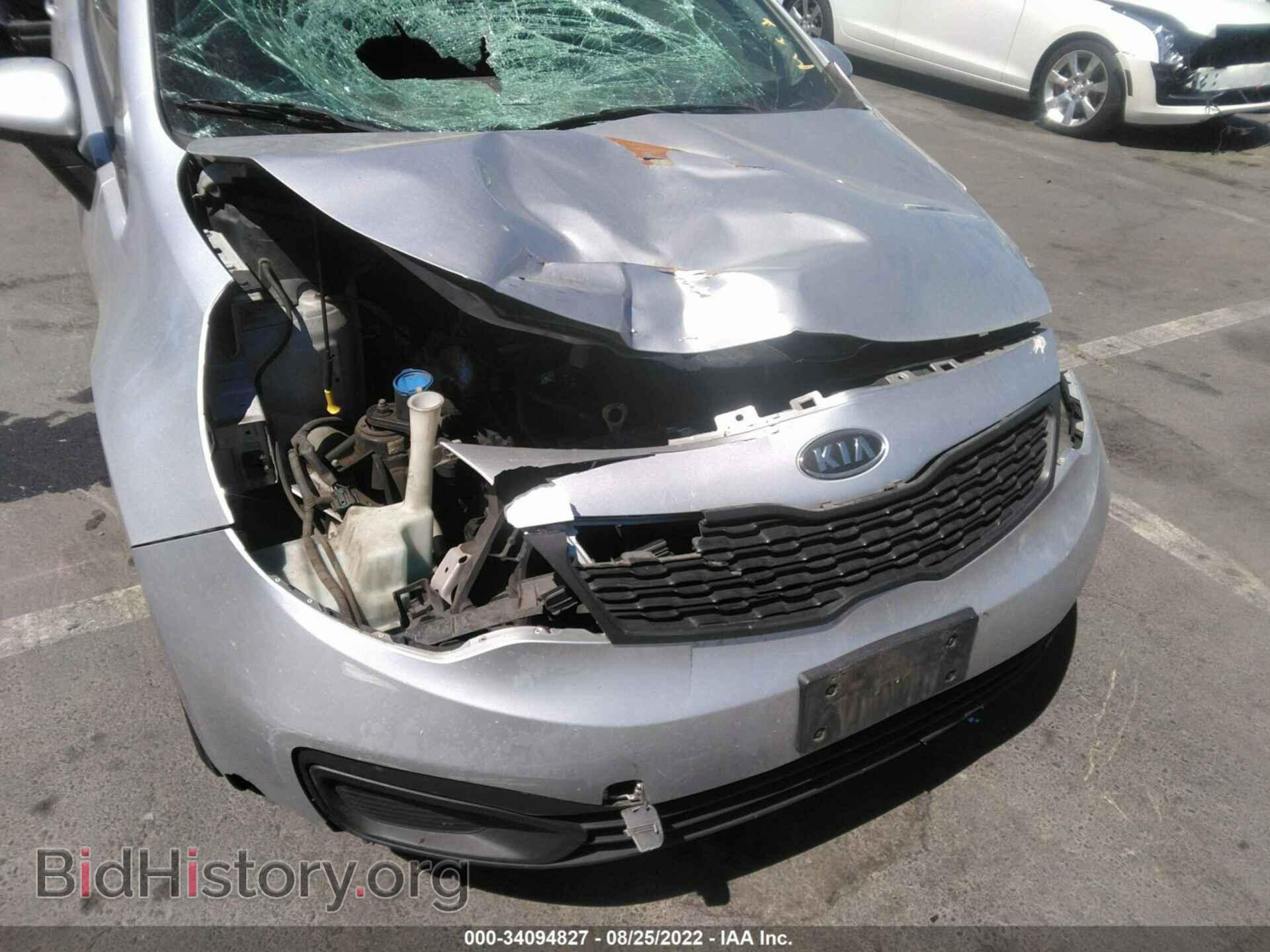 2012 KIA RIO - VIN: KNADM4A37C6071247 - Фото 6