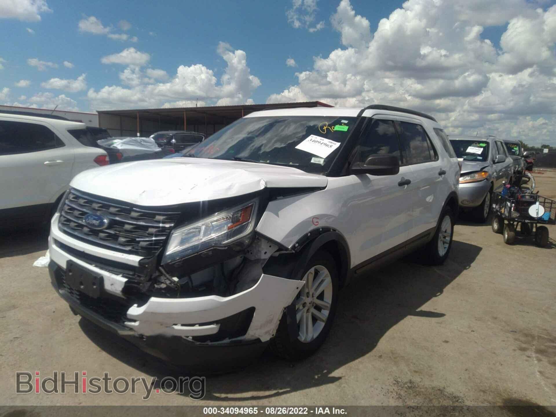 2017 FORD EXPLORER - VIN: 1FM5K8BH6HGD97164 - Фото 2