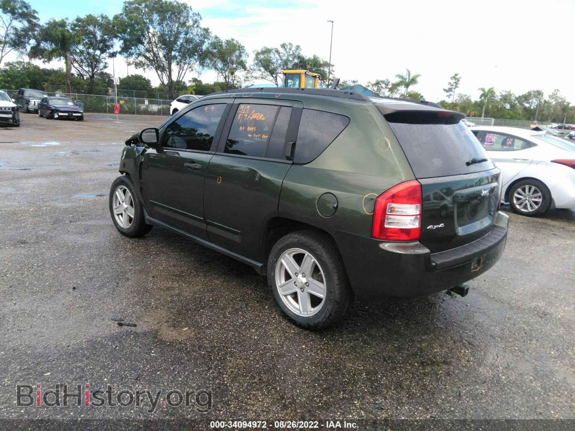2008 JEEP COMPASS - VIN: 1J8FF47W08D778404 - Фото 3