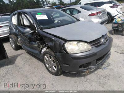 2007 Volkswagen RABBIT, gray — VIN WVWAR71KX7W074438, IAAI