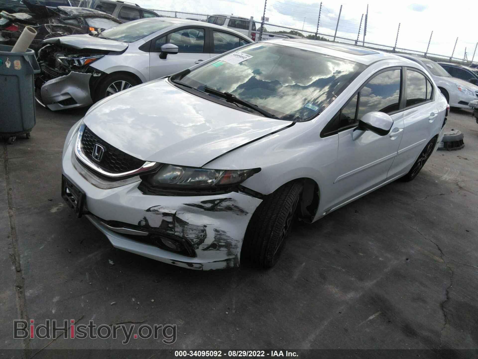 2013 HONDA CIVIC SDN - VIN: 19XFB2F95DE072363 - Фото 2