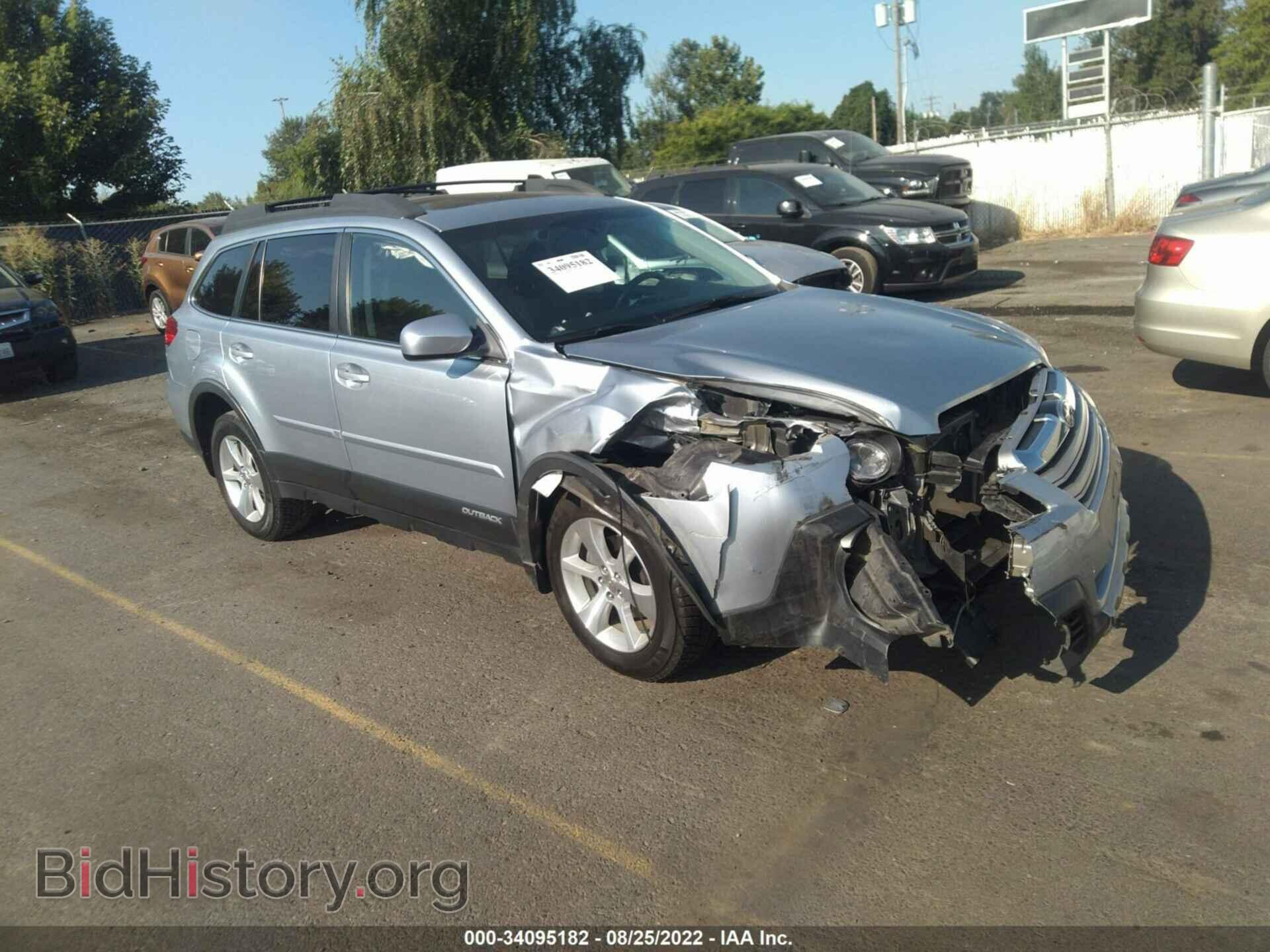 Фотография 4S4BRBNC8E3317409 - SUBARU OUTBACK 2014