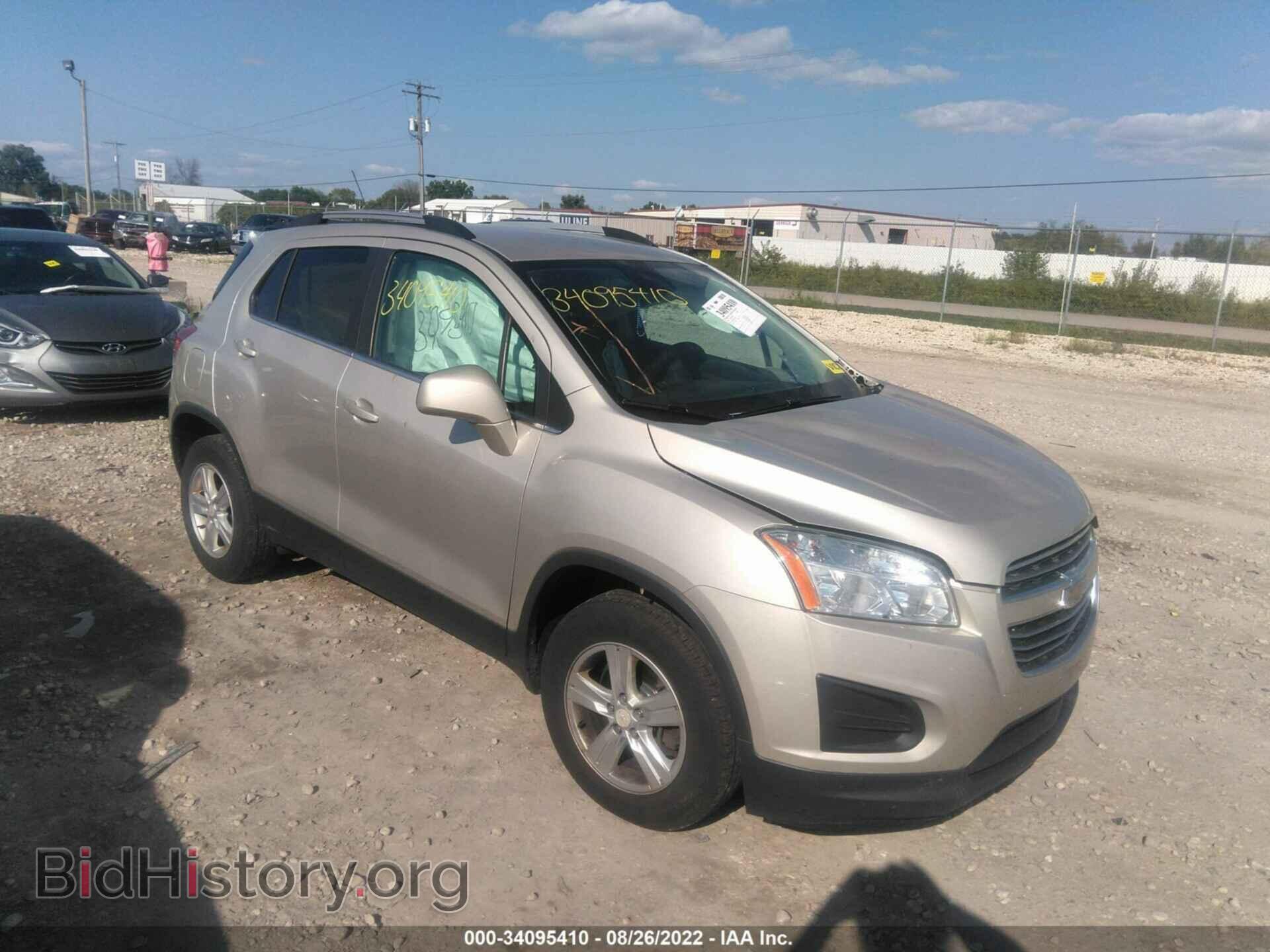Photo 3GNCJPSB5GL259962 - CHEVROLET TRAX 2016
