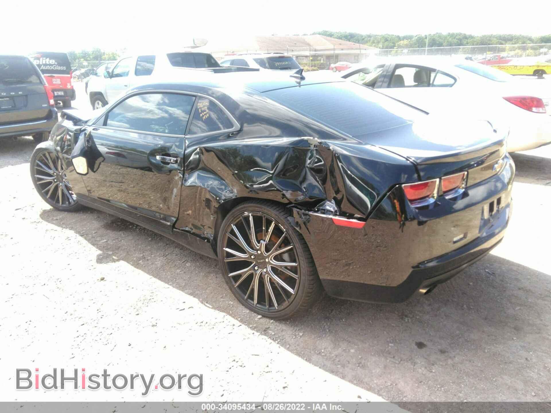 2013 CHEVROLET CAMARO - VIN: 2G1FB1E33D9215437 - Фото 3