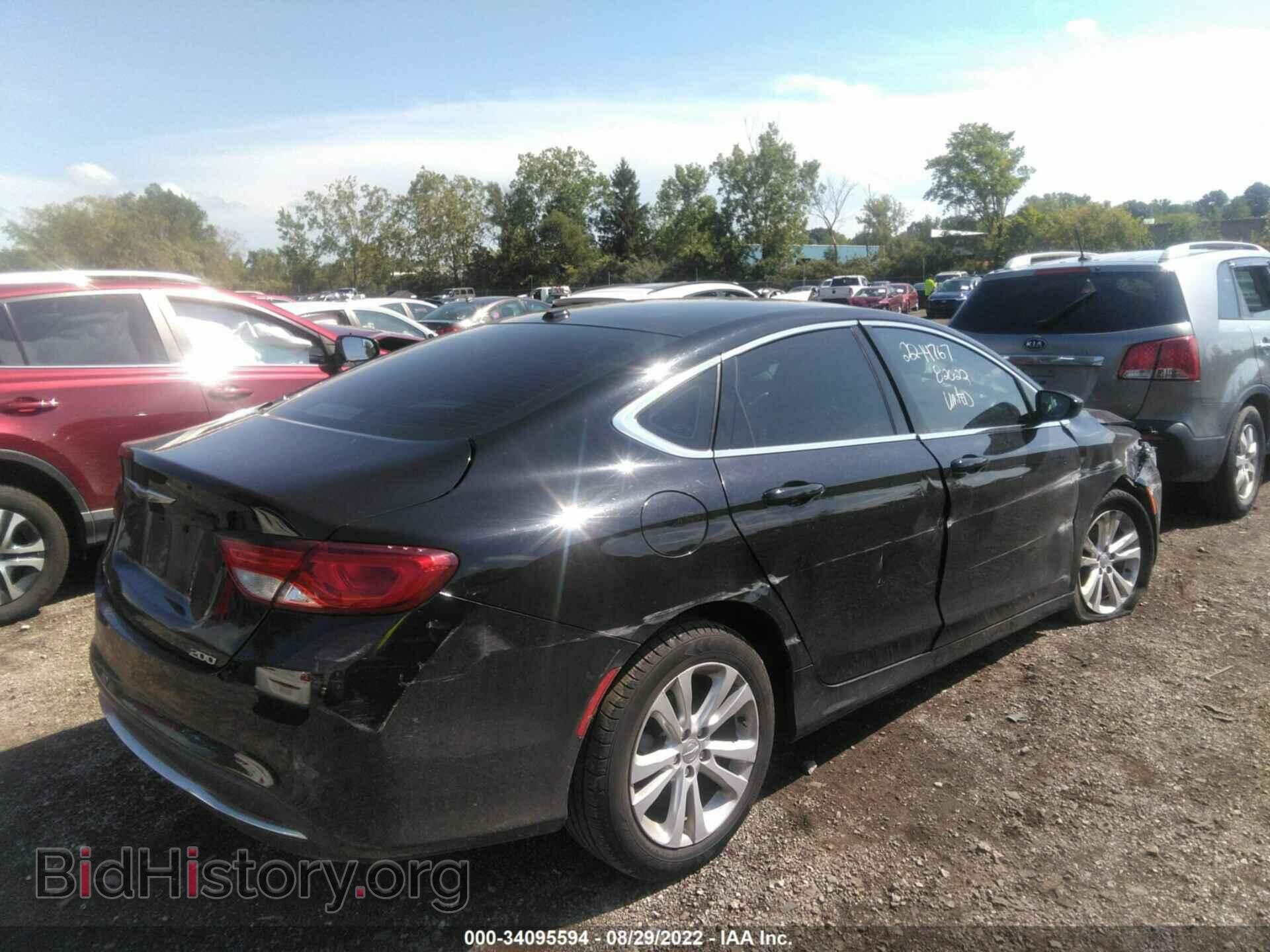 2016 CHRYSLER 200 - VIN: 1C3CCCAB0GN101188 - Фото 4