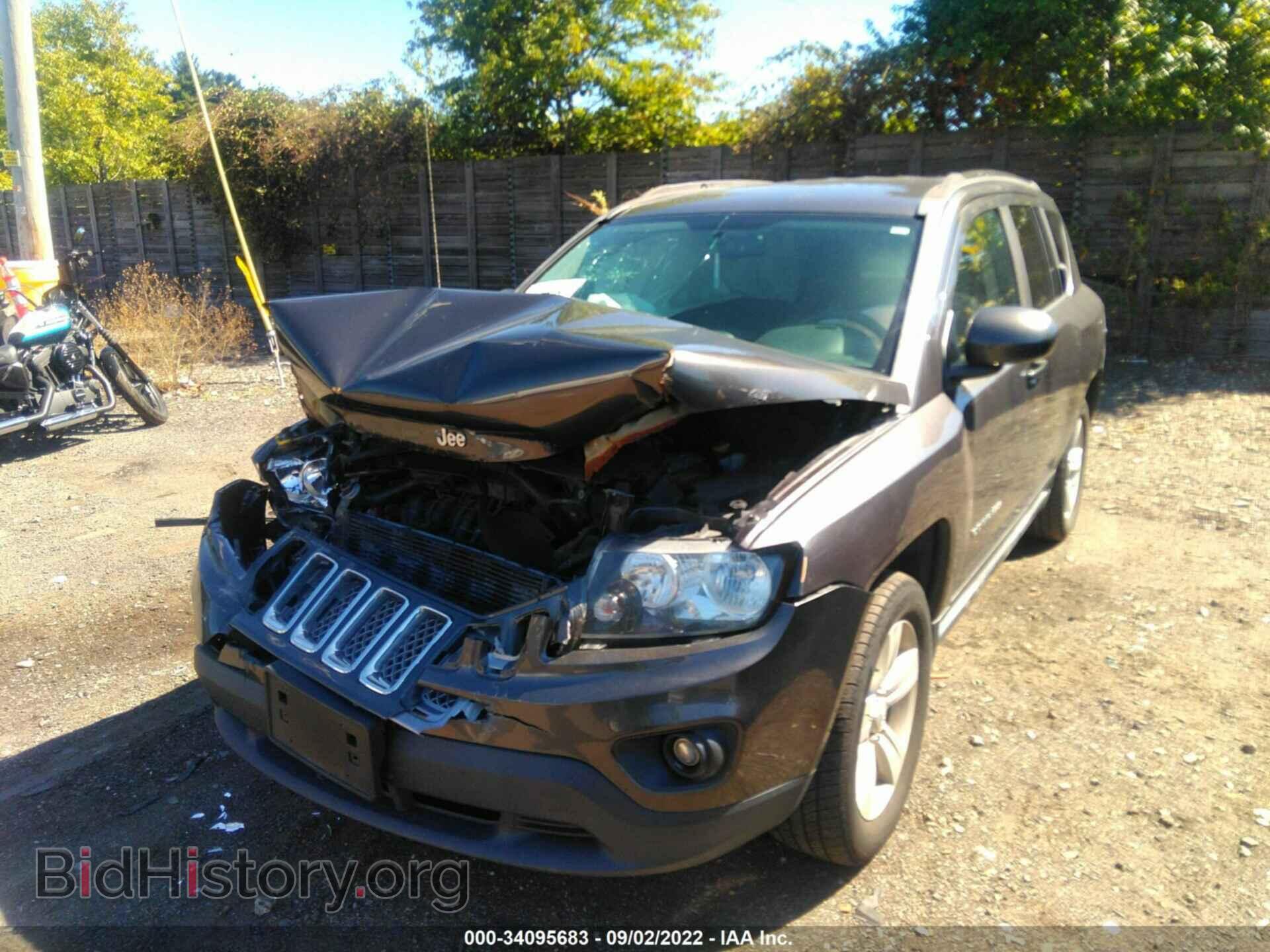 2014 JEEP COMPASS - VIN: 1C4NJDEB7ED904707 - Фото 2