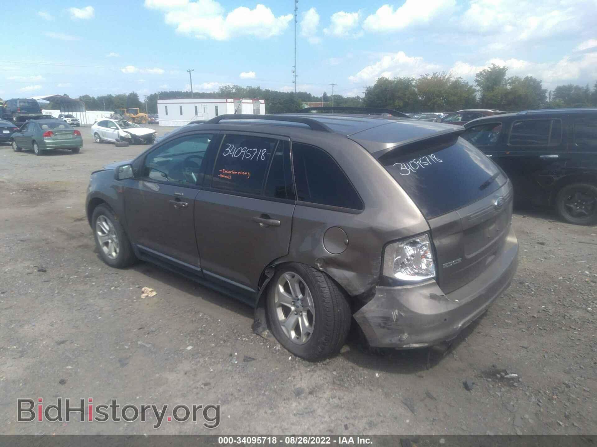 2013 FORD EDGE - VIN: 2FMDK3J99DBB20311 - Photo 3