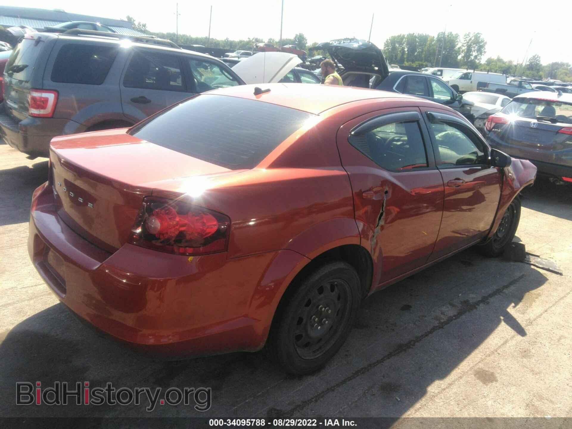 2012 DODGE AVENGER - VIN: 1C3CDZAB7CN276774 - Фото 4