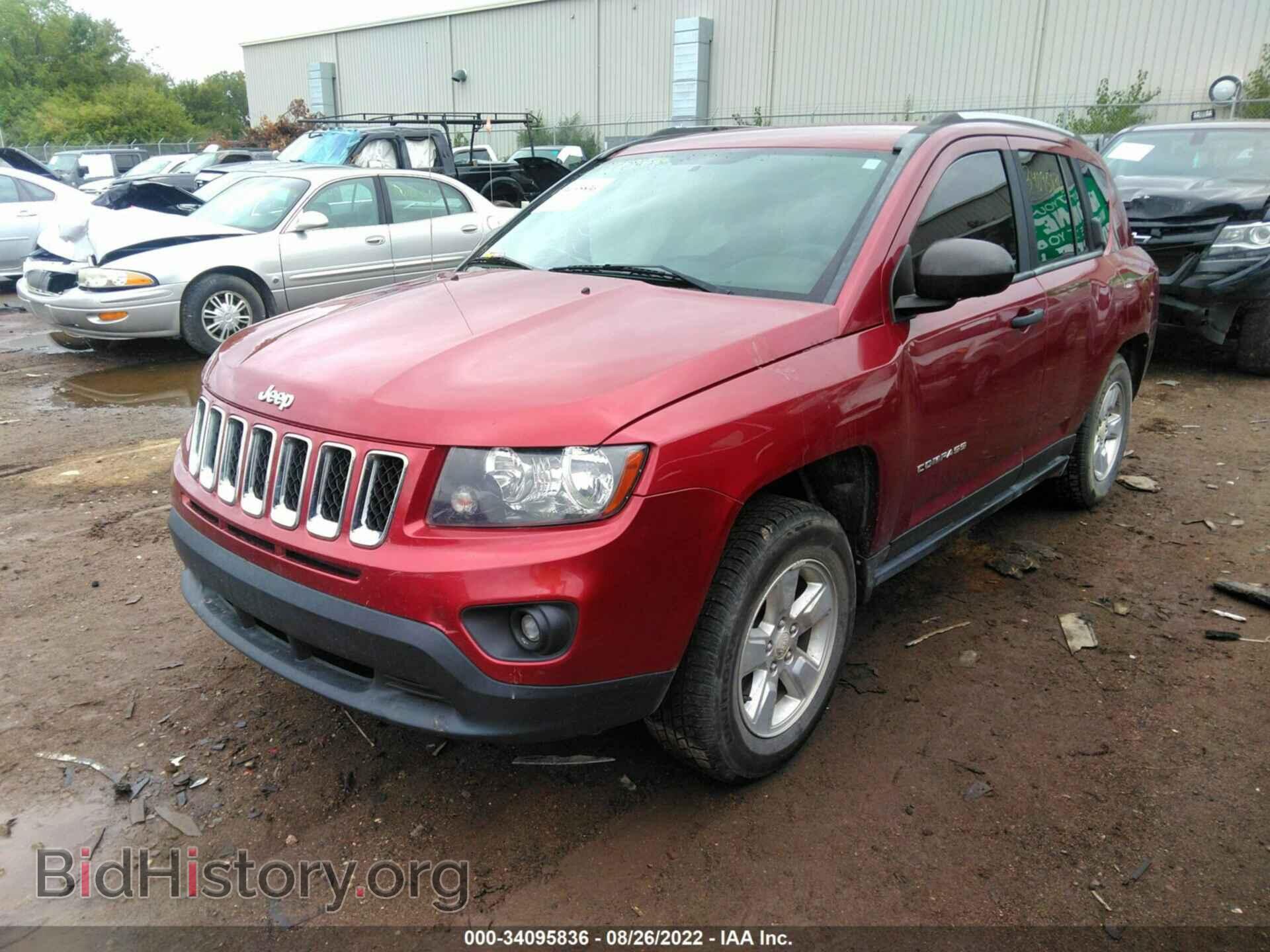 2015 JEEP COMPASS - VIN: 1C4NJCBA8FD372553 - Фото 2