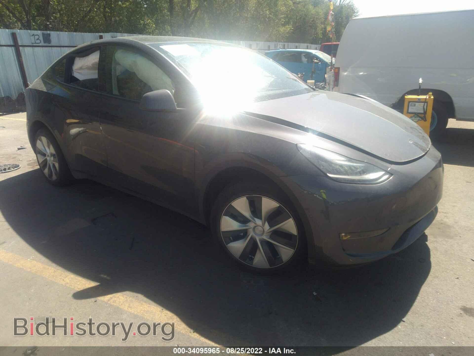 Фотография 7SAYGAEE1NF401237 - TESLA MODEL Y 2022