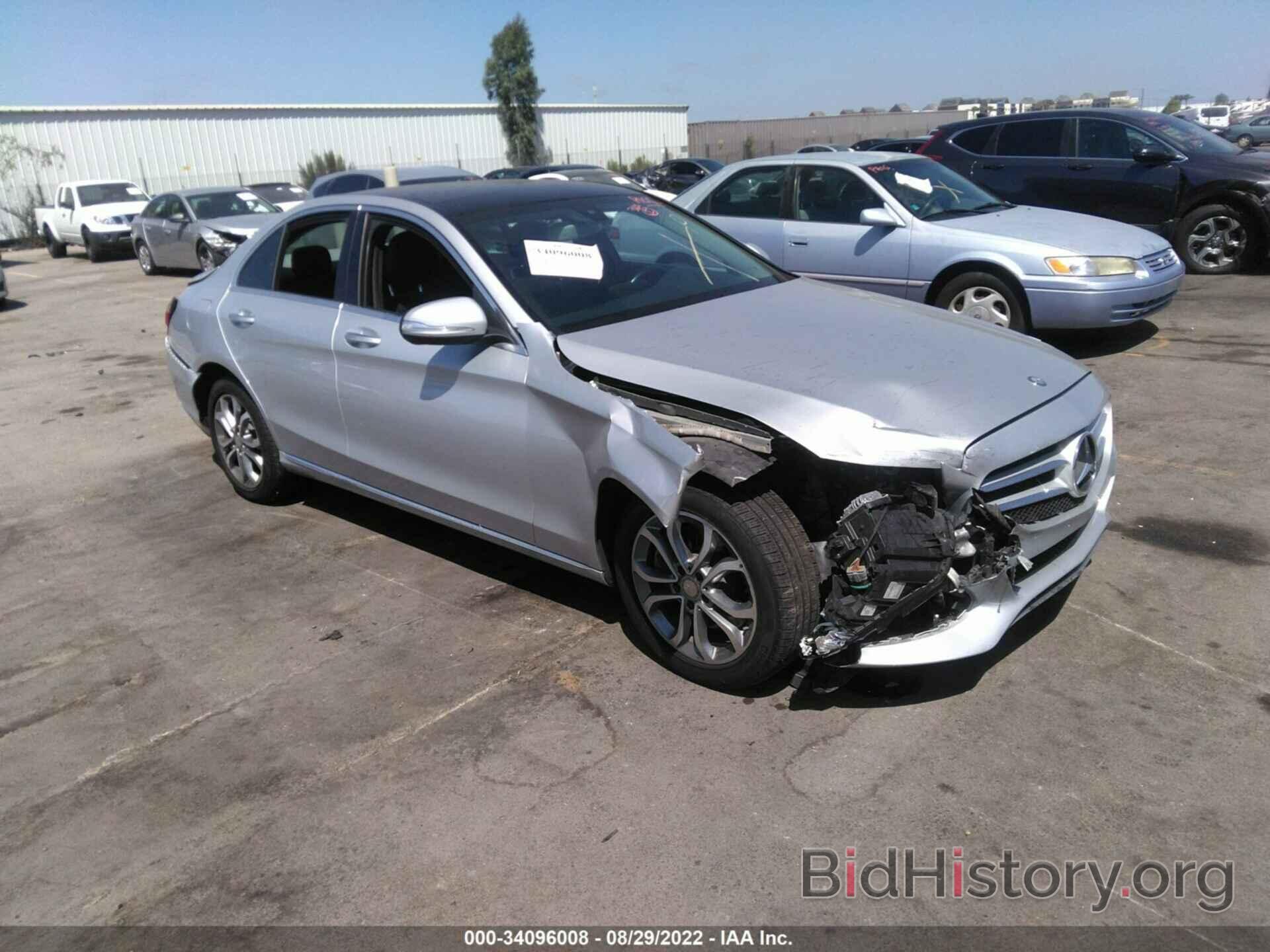 Photo 55SWF4JB3FU054160 - MERCEDES-BENZ C-CLASS 2015