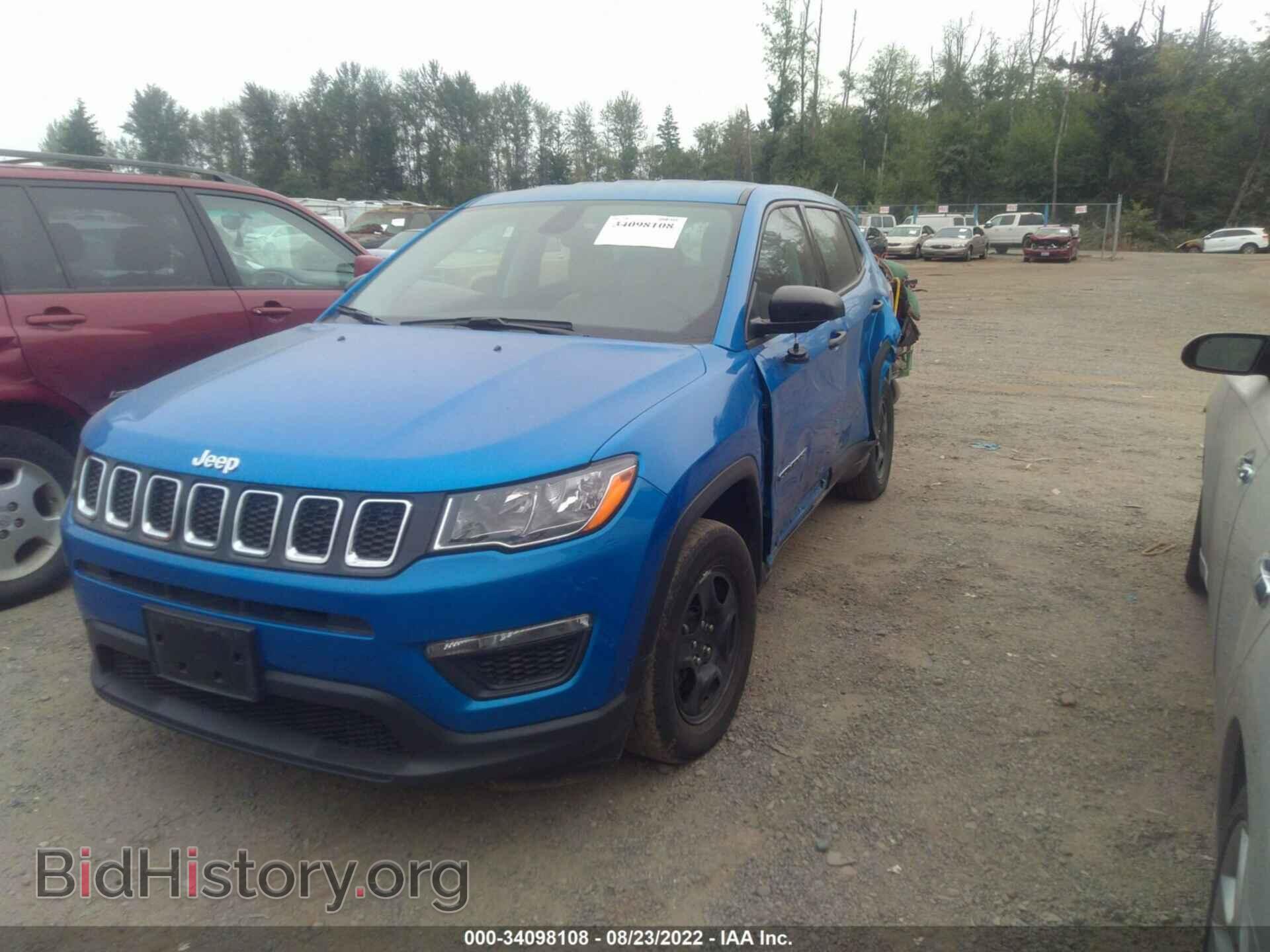 2020 JEEP COMPASS - VIN: 3C4NJCABXLT109111 - Фото 2