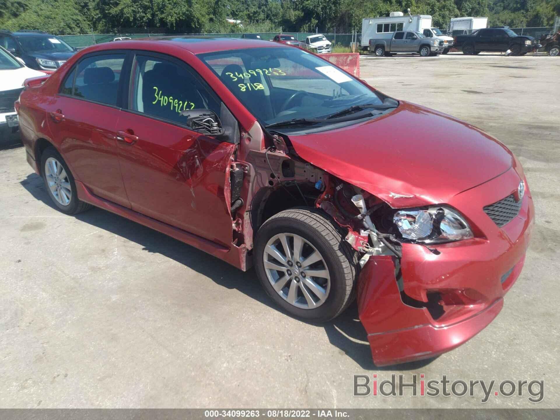 Photo 2T1BU4EE5AC450825 - TOYOTA COROLLA 2010