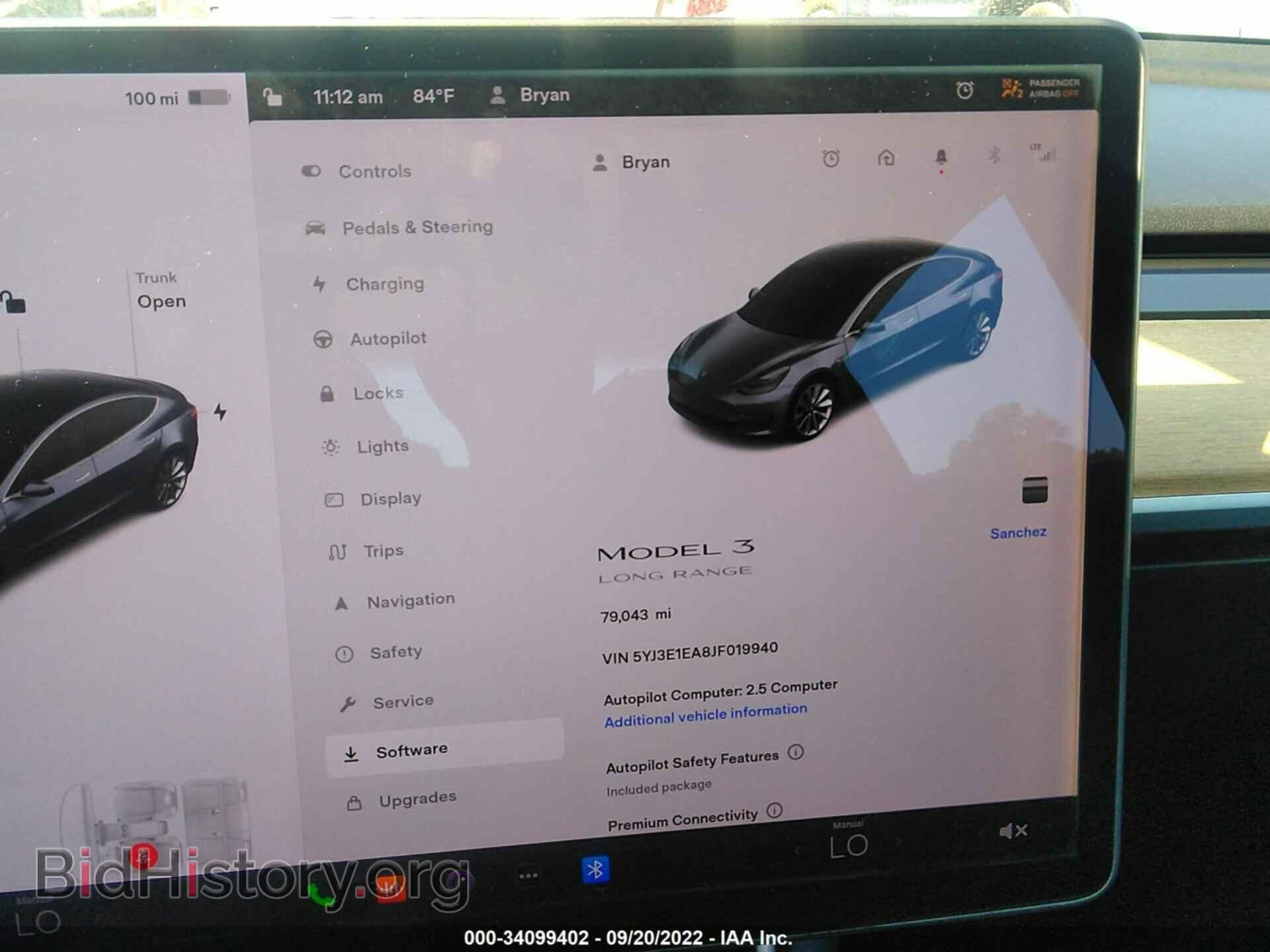 2018 TESLA MODEL 3 - VIN: 5YJ3E1EA8JF019940 - Фото 7