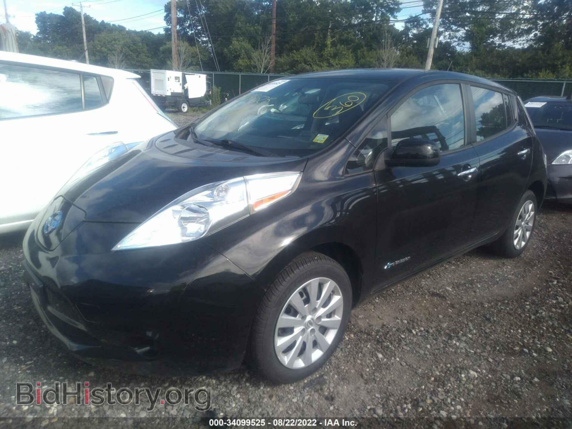 2016 NISSAN LEAF - VIN: 1N4AZ0CP2GC311544 - Фото 2