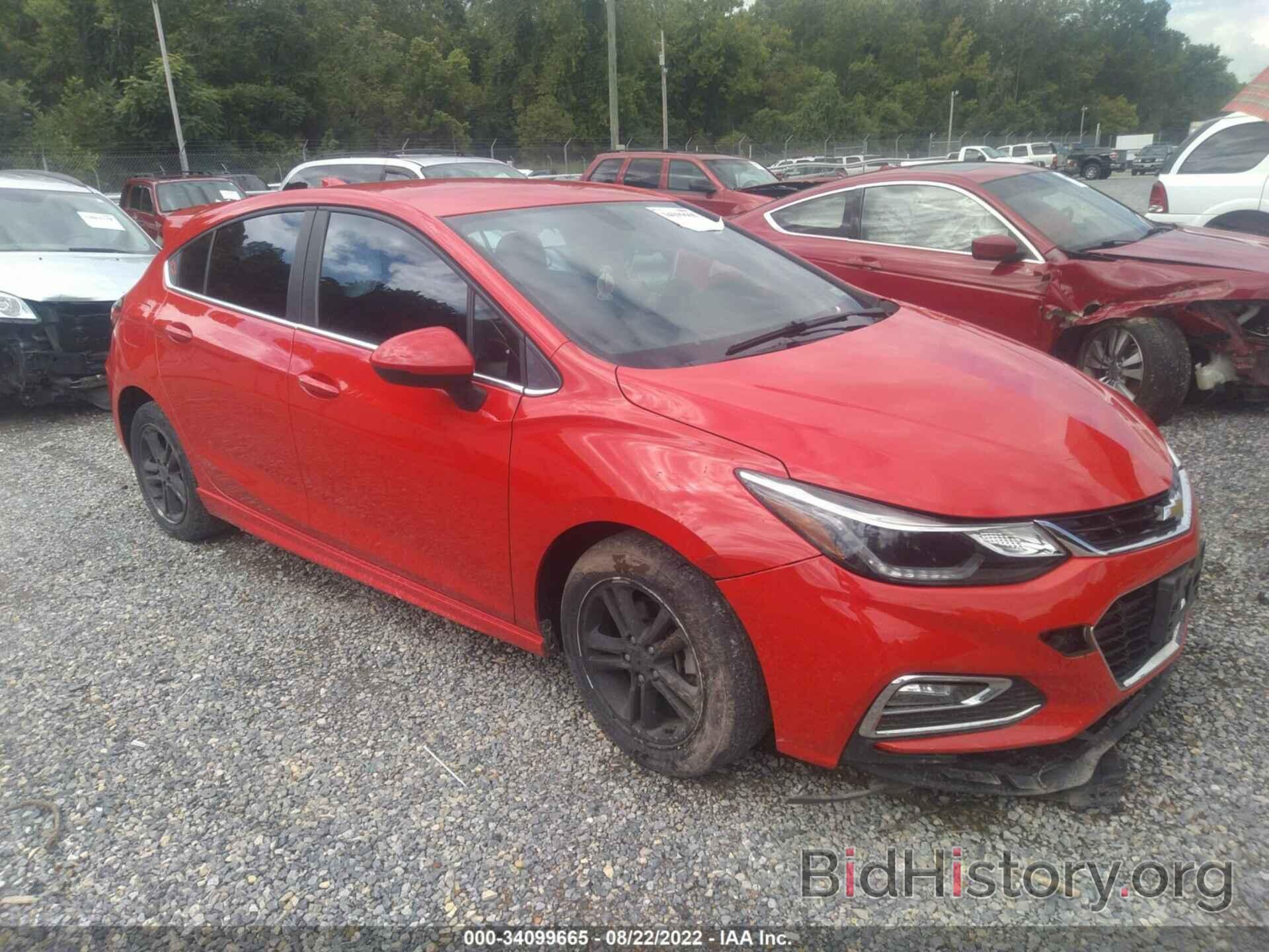 Photo 3G1BE6SM8HS589681 - CHEVROLET CRUZE 2017