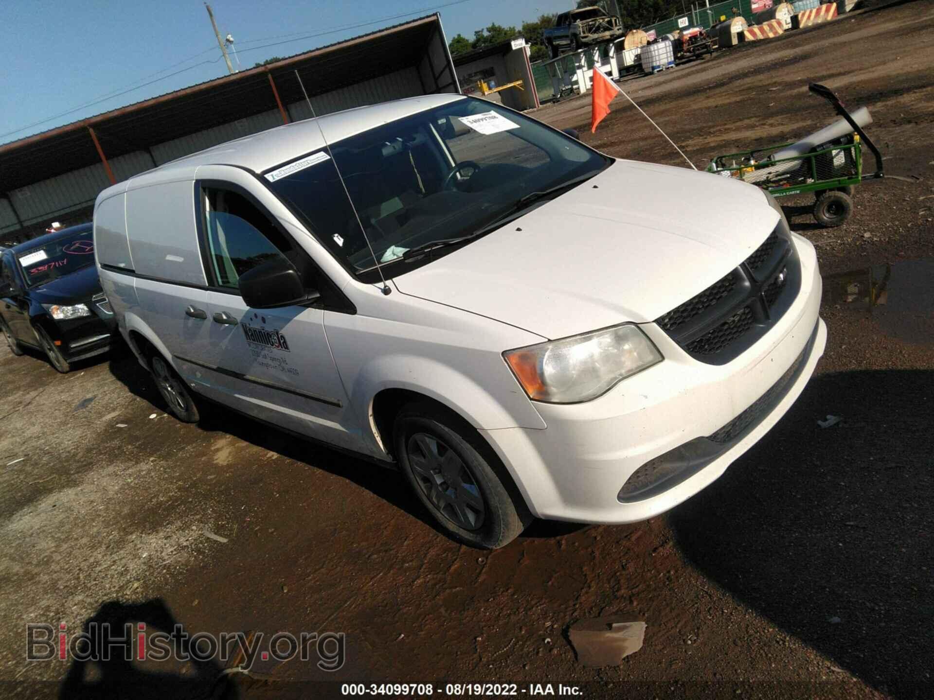 Фотография 2C4RDGAG2CR220475 - RAM CARGO VAN 2012