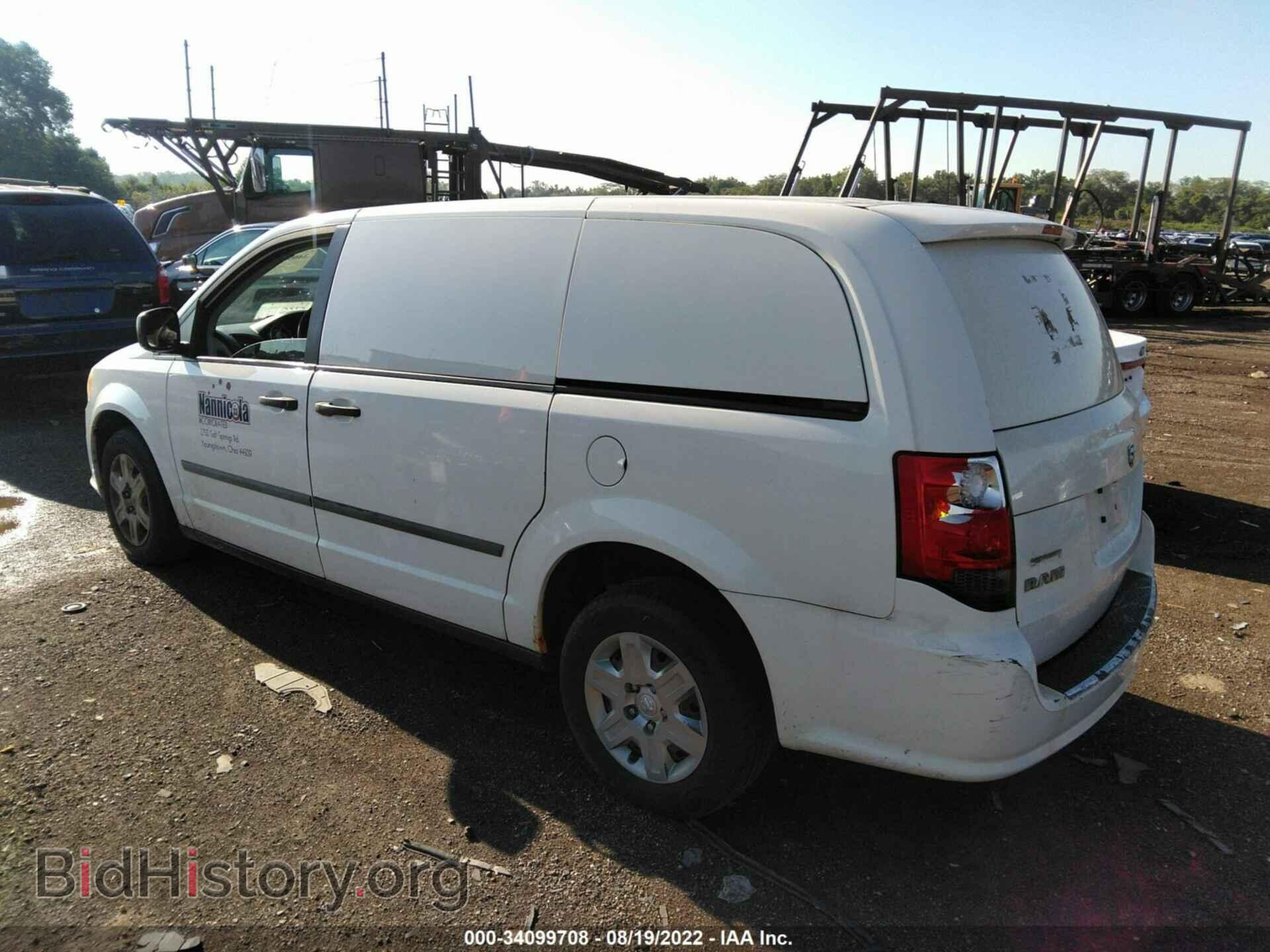 2012 RAM CARGO VAN - VIN: 2C4RDGAG2CR220475 - Photo 3