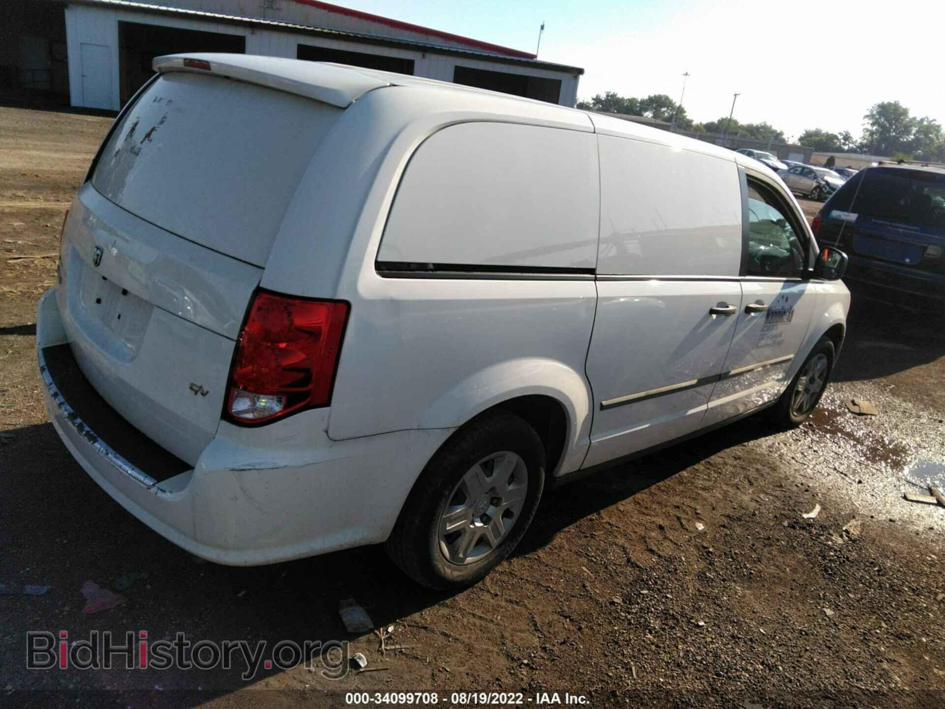 2012 RAM CARGO VAN - VIN: 2C4RDGAG2CR220475 - Photo 4