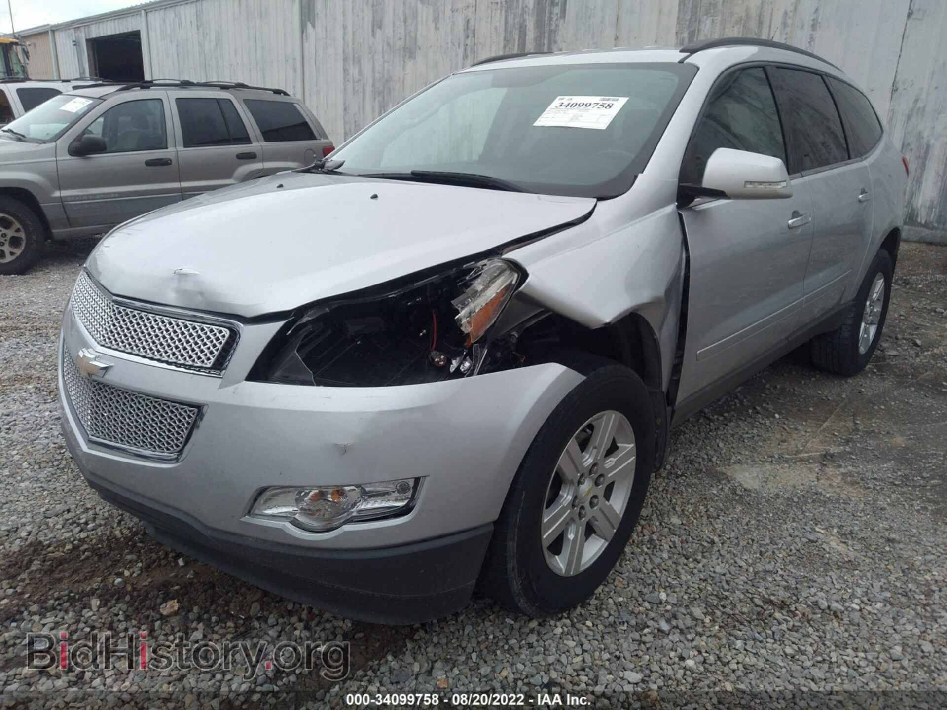2012 CHEVROLET TRAVERSE - VIN: 1GNKRGED8CJ177887 - Фото 2