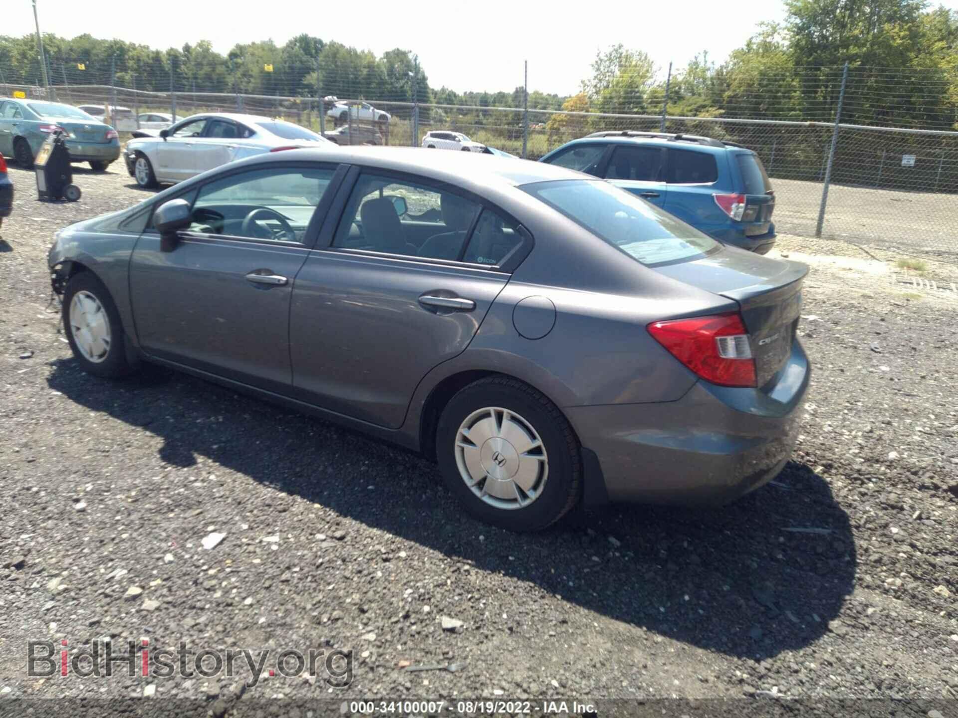 2012 HONDA CIVIC SDN - VIN: 2HGFB2F67CH541348 - Фото 3