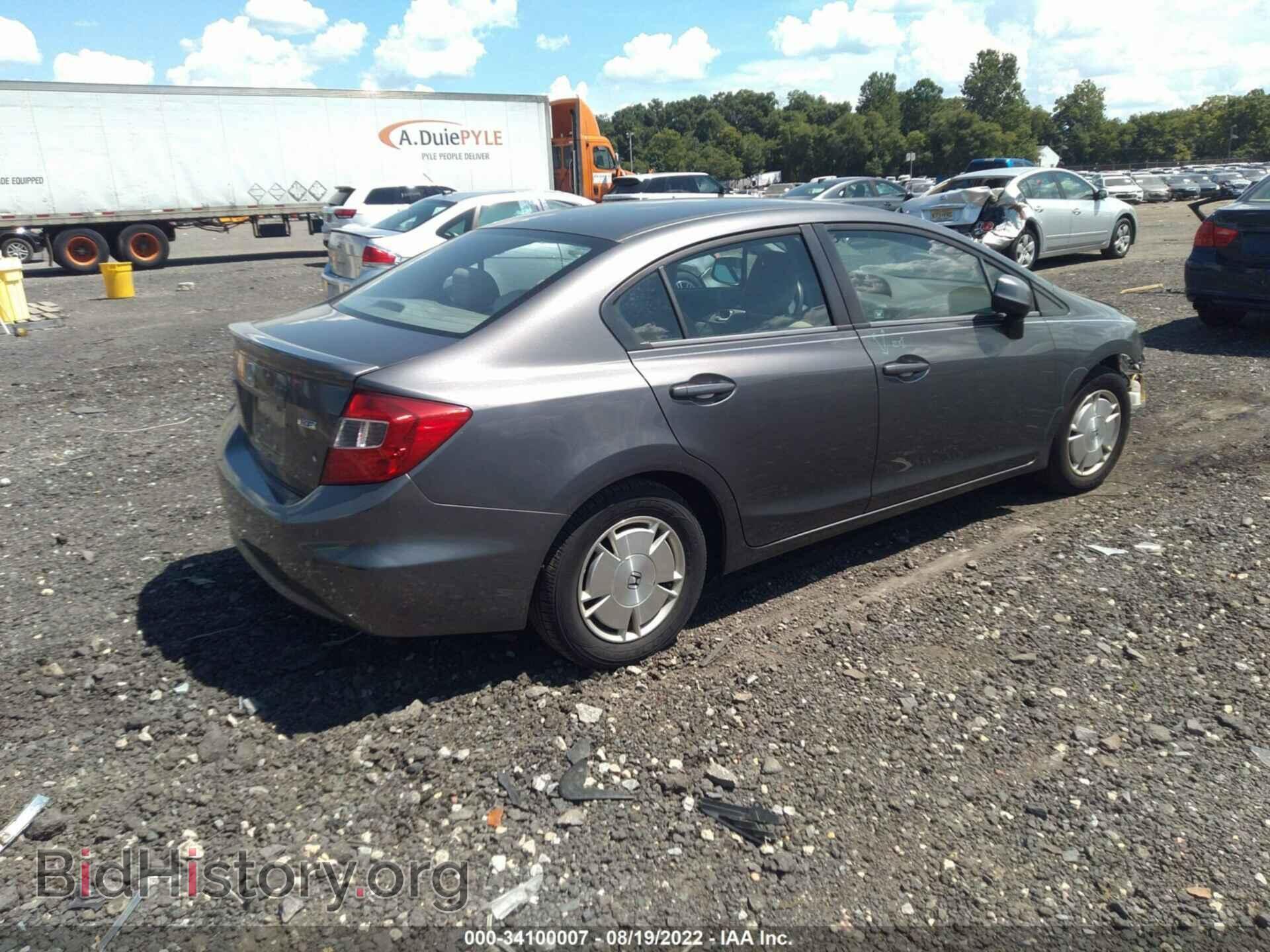 2012 HONDA CIVIC SDN - VIN: 2HGFB2F67CH541348 - Фото 4