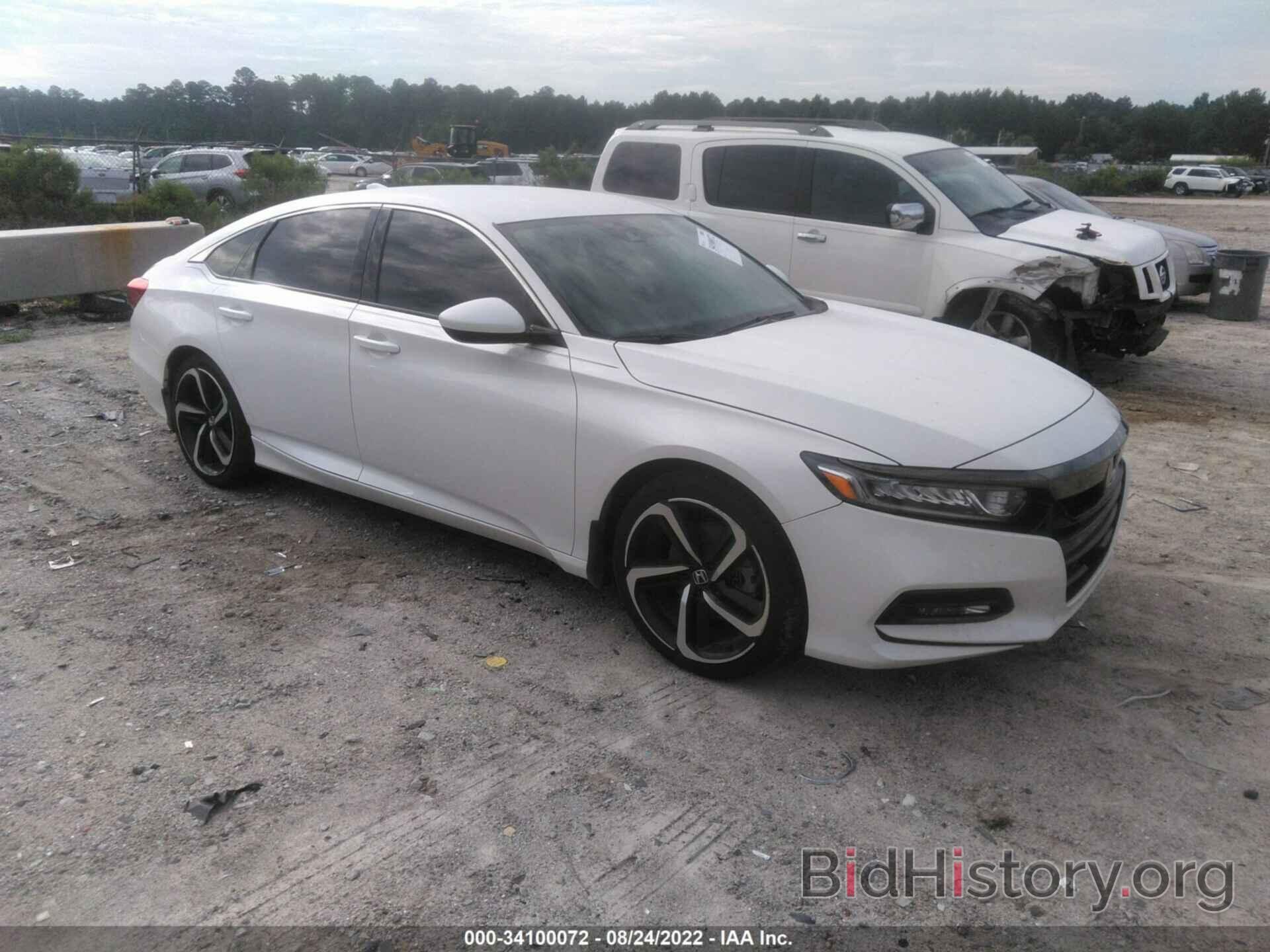 Photo 1HGCV1F35KA168317 - HONDA ACCORD SEDAN 2019