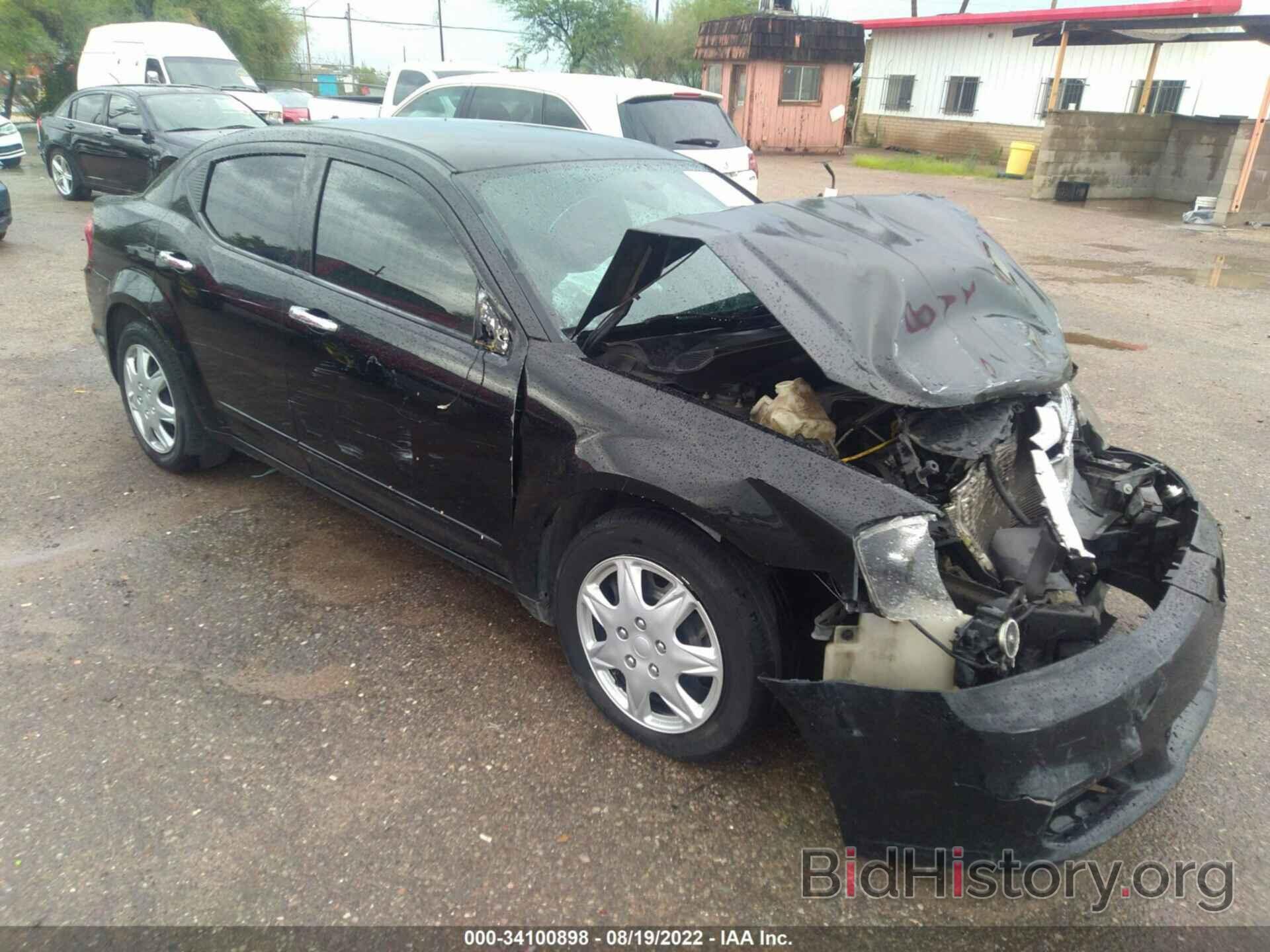 Photo 1C3CDZAB0CN274932 - DODGE AVENGER 2012